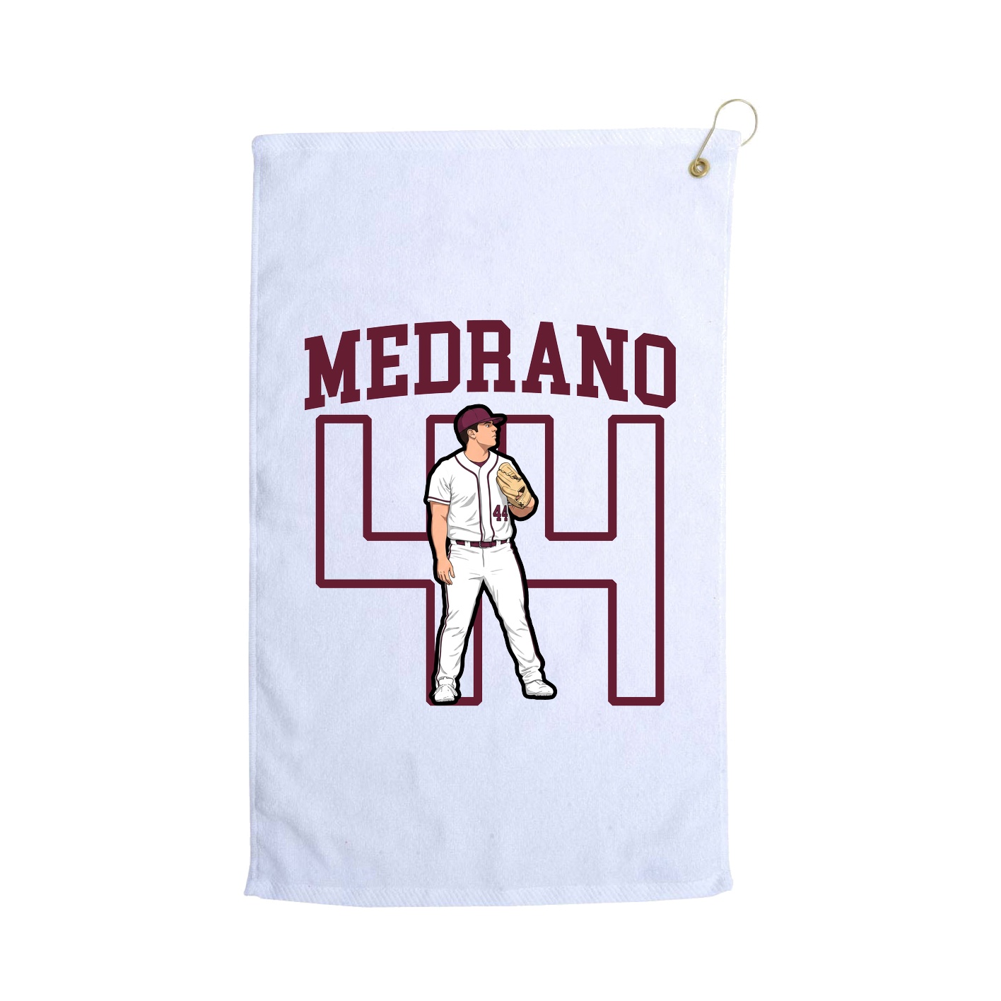 Golf Towel — Shirsey in White