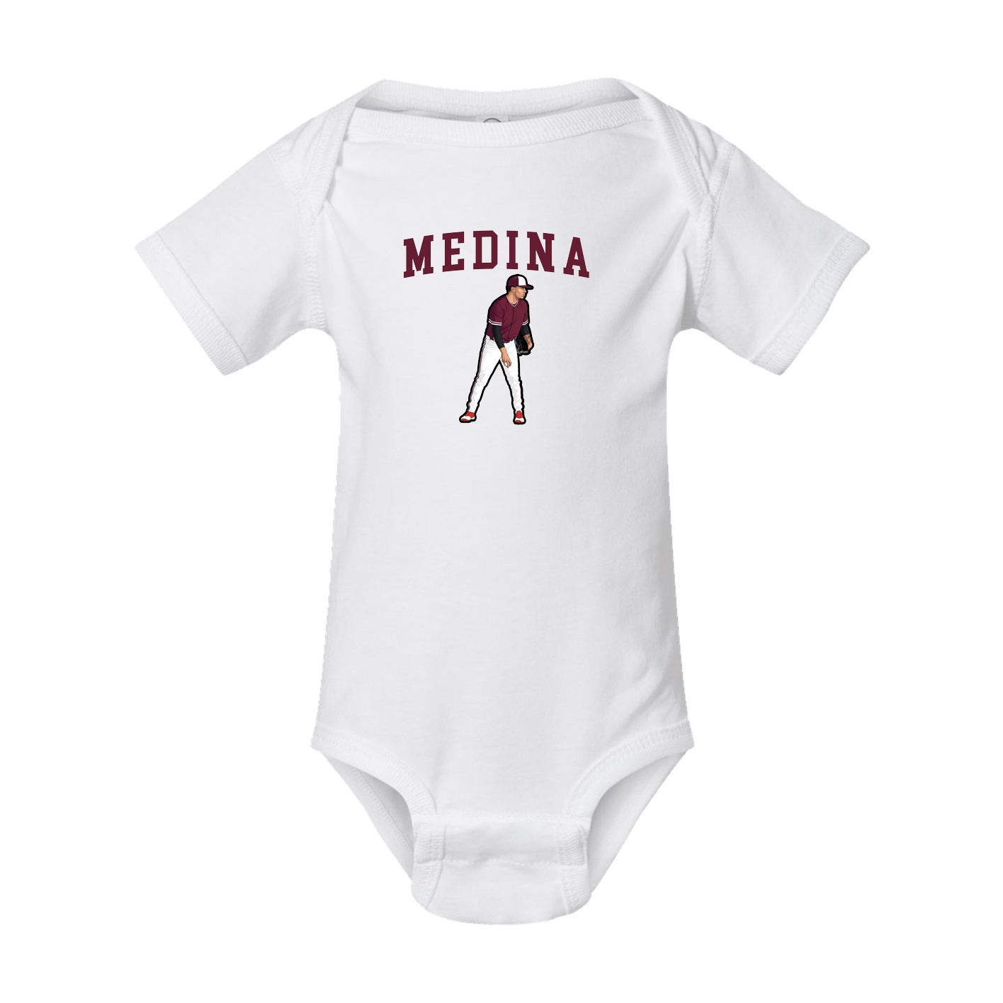 Baby Onesie — Shirsey in White