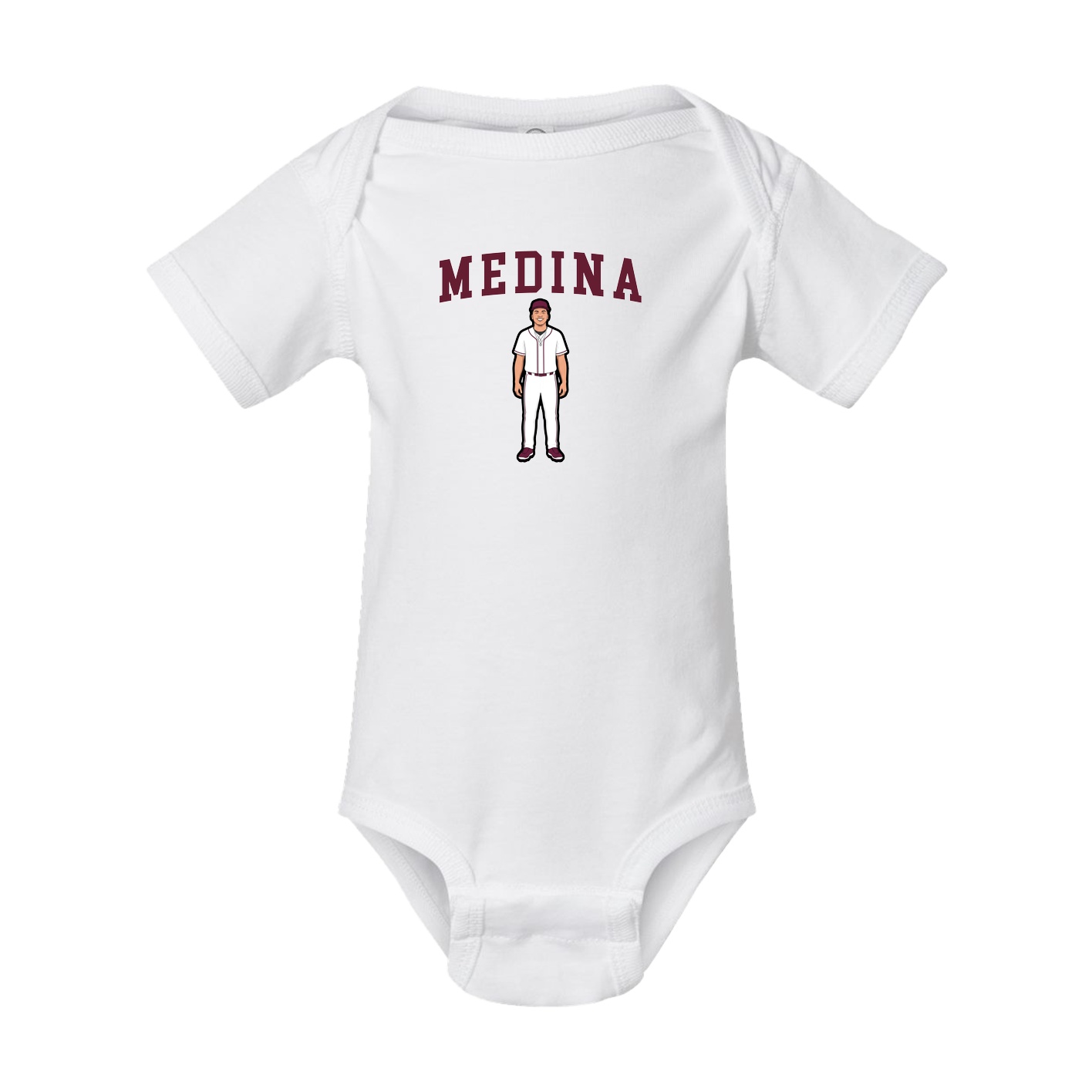 Baby Onesie — Shirsey in White
