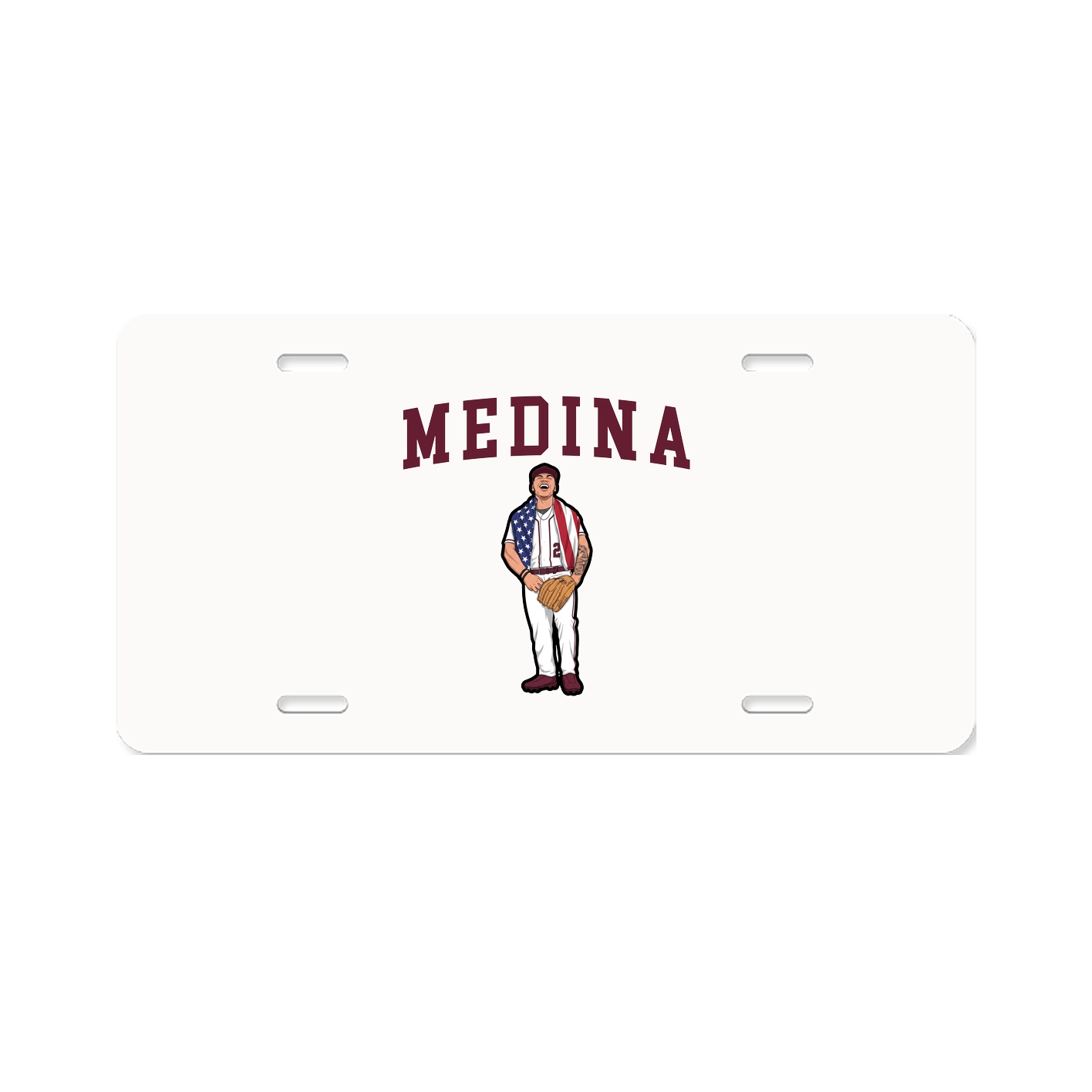 License Plate — Shirsey in Classic