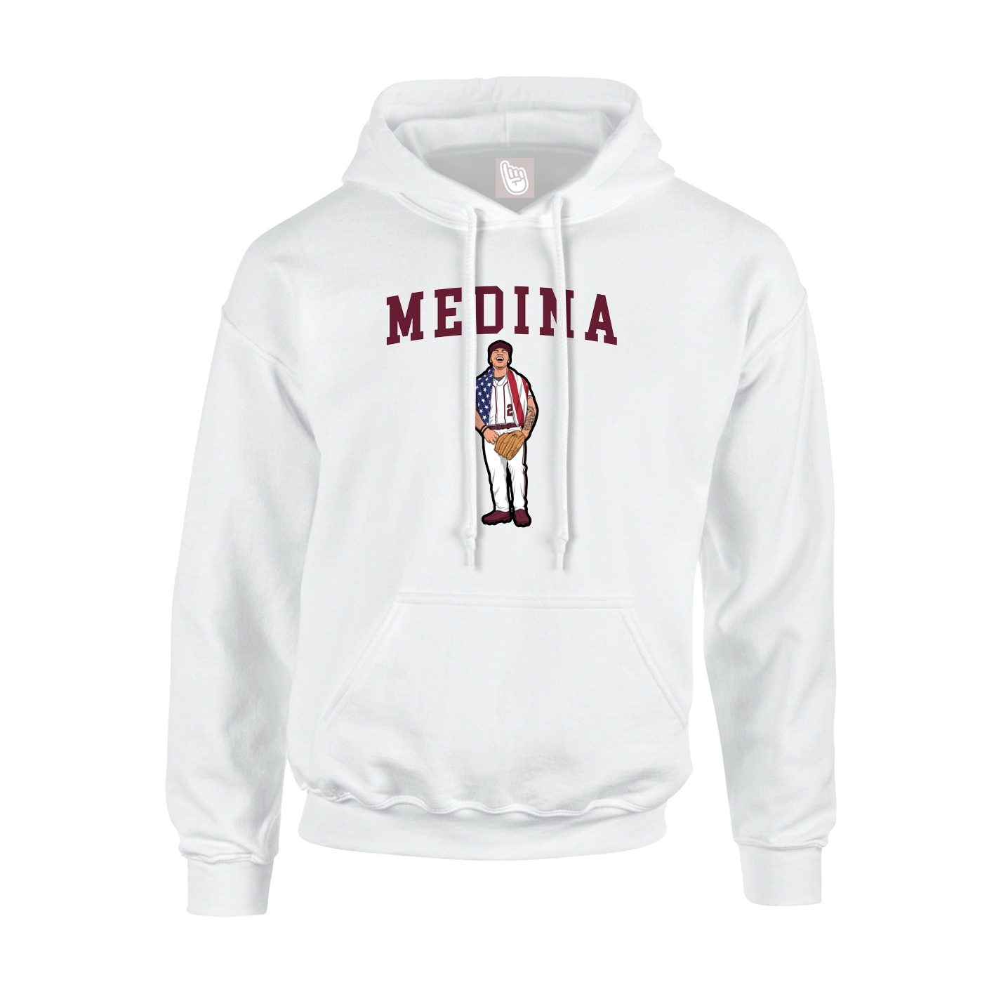 Youth Hoodie — Shirsey in White