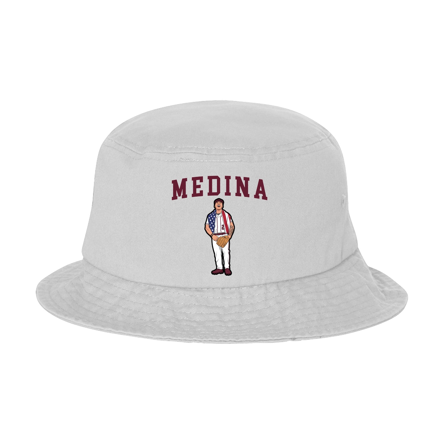 Bucket Cap — Shirsey in White
