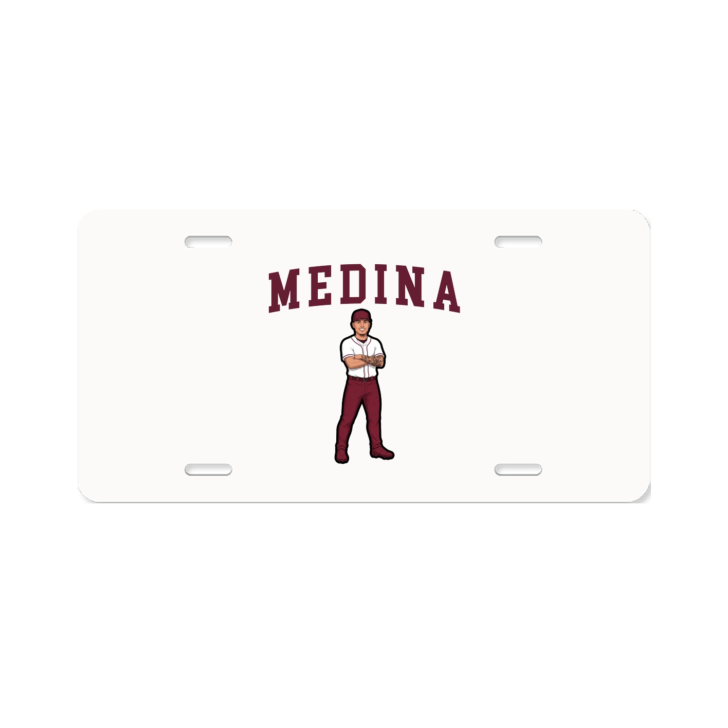 License Plate — Shirsey in Classic