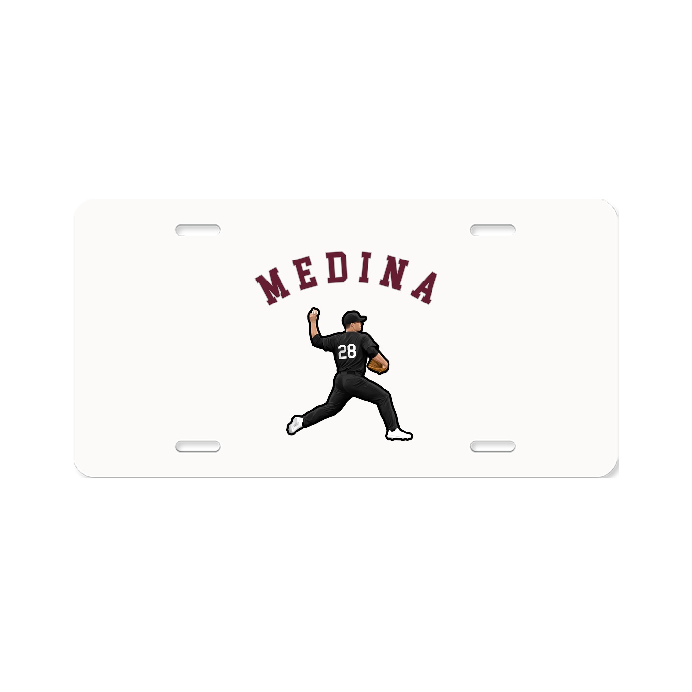 License Plate — Shirsey Arch in Classic