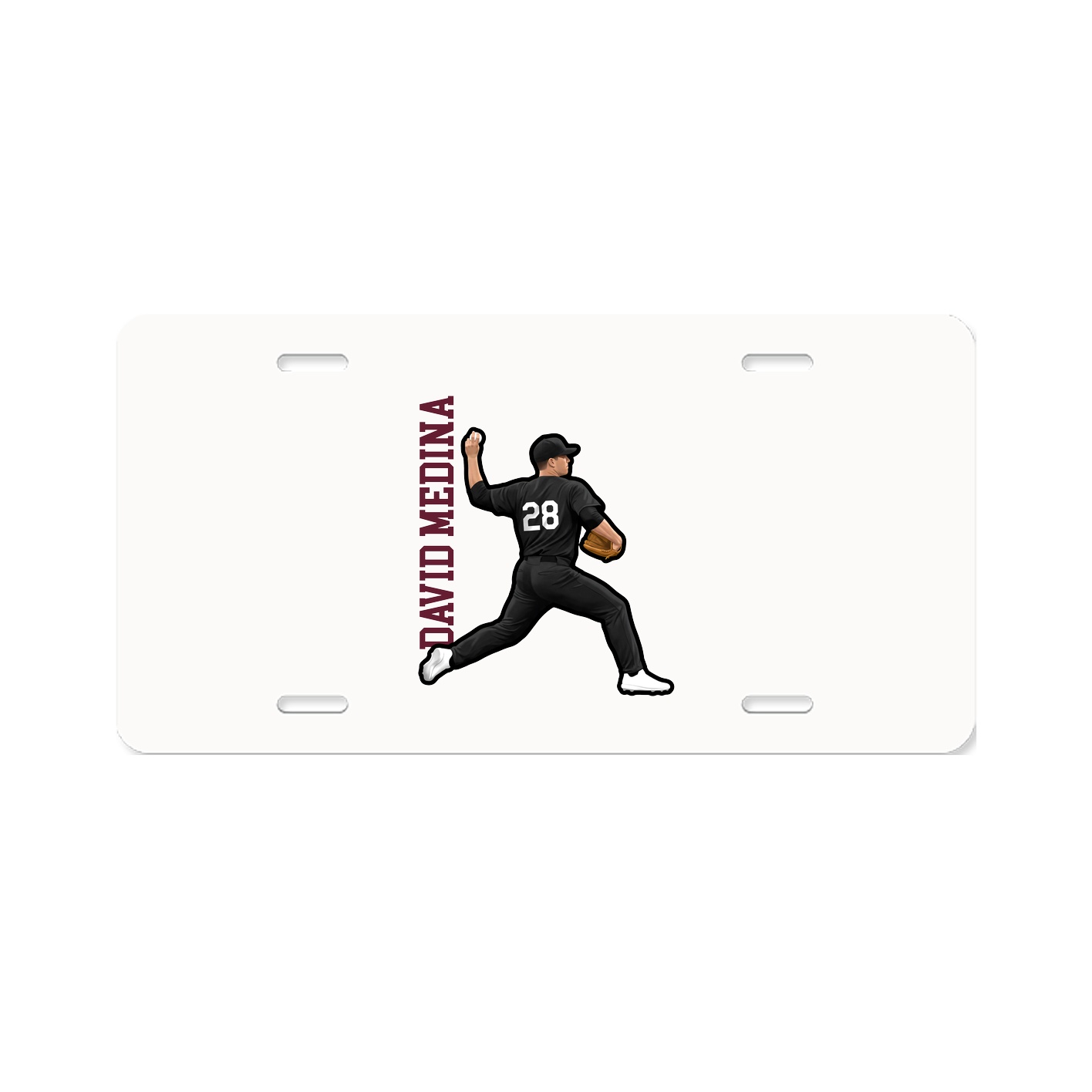 Aluminum License Plate