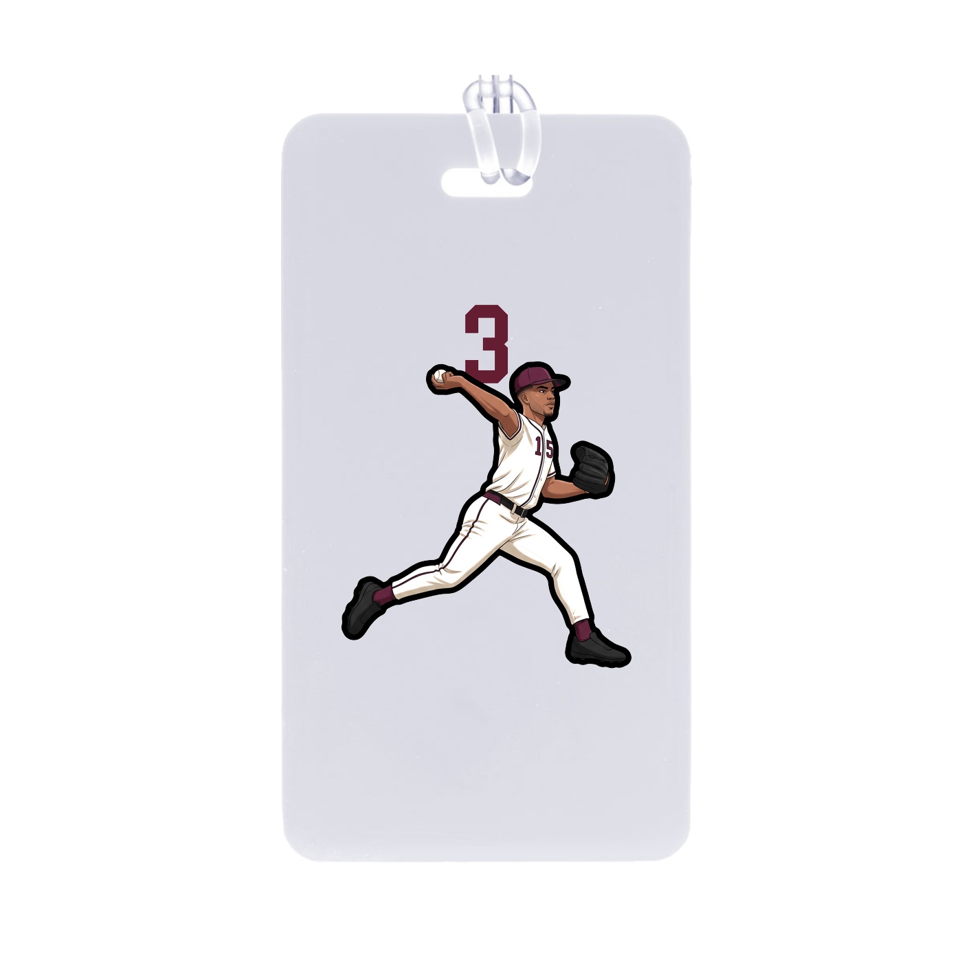 Bag Tag — Number Top in Classic
