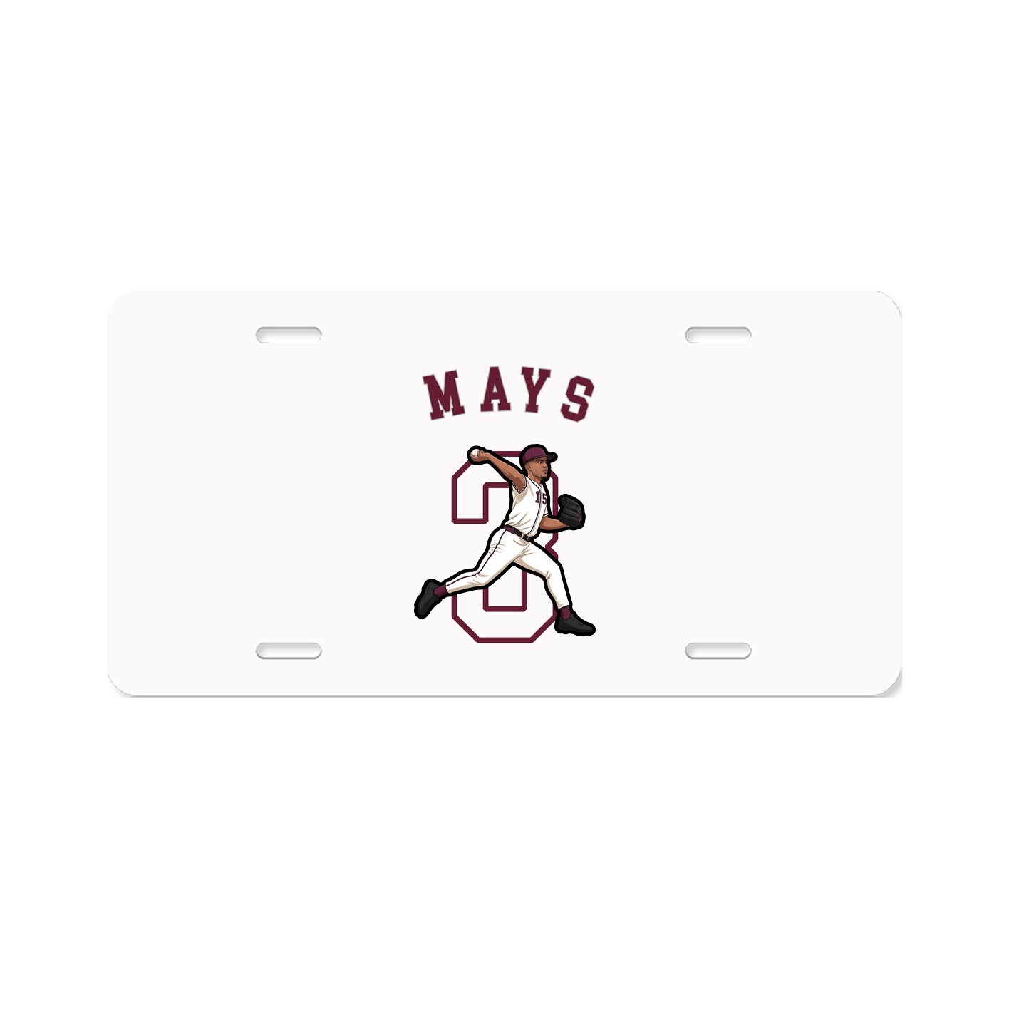 License Plate — Shirsey Arch in Classic