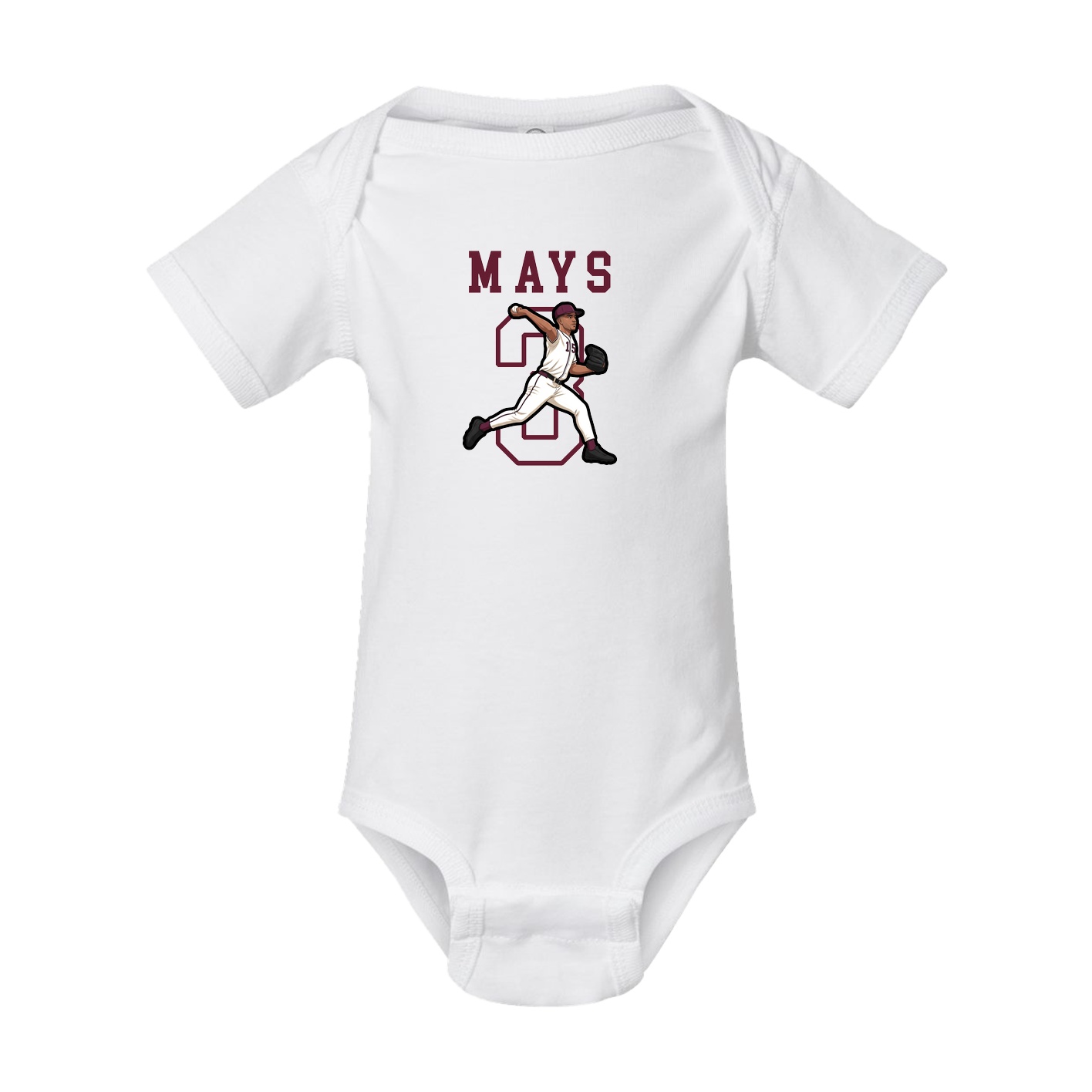 Baby Onesie — Shirsey in White