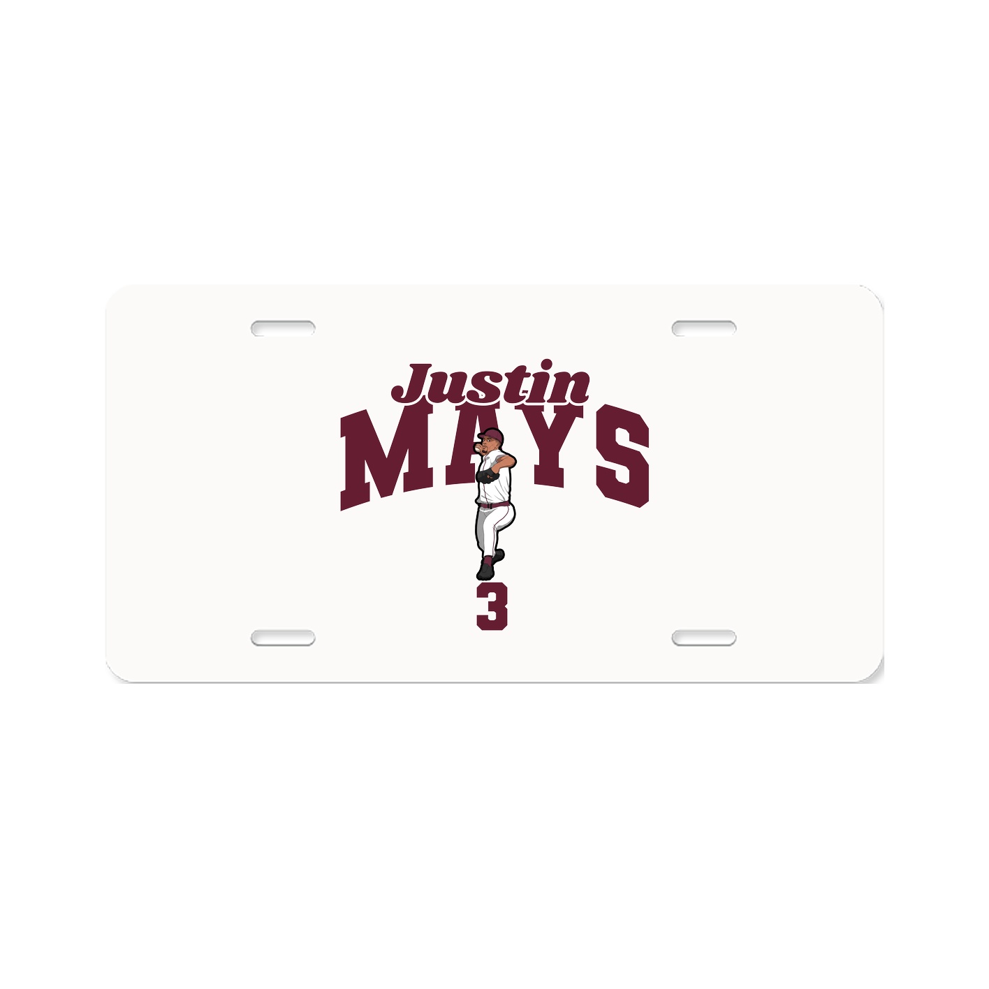 License Plate — Signature Arch in Classic