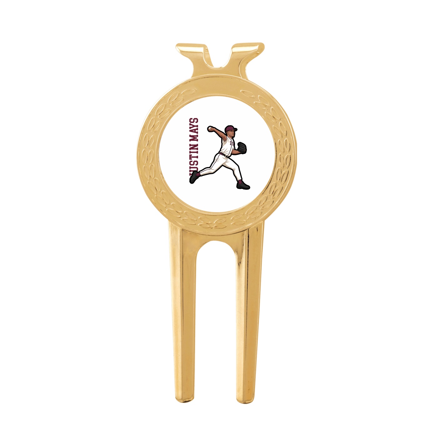 Divot Tool with Ball Marker — Name Vertical in Classic