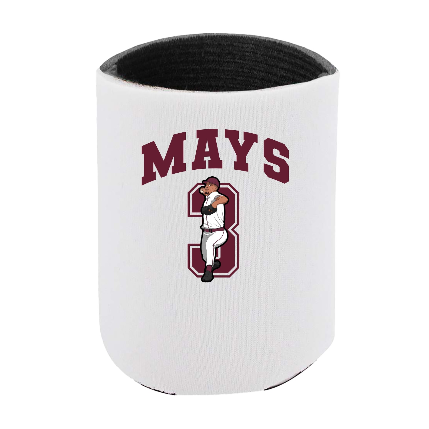Can Holder — Number in White