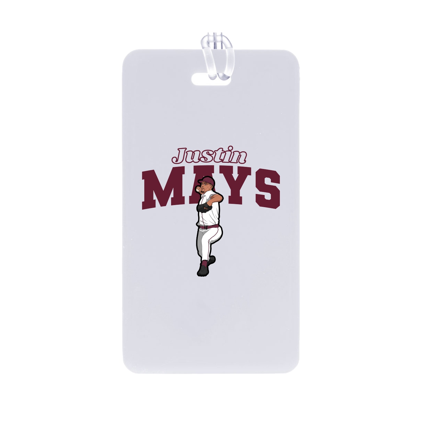 Bag Tag — Name Arch in Classic