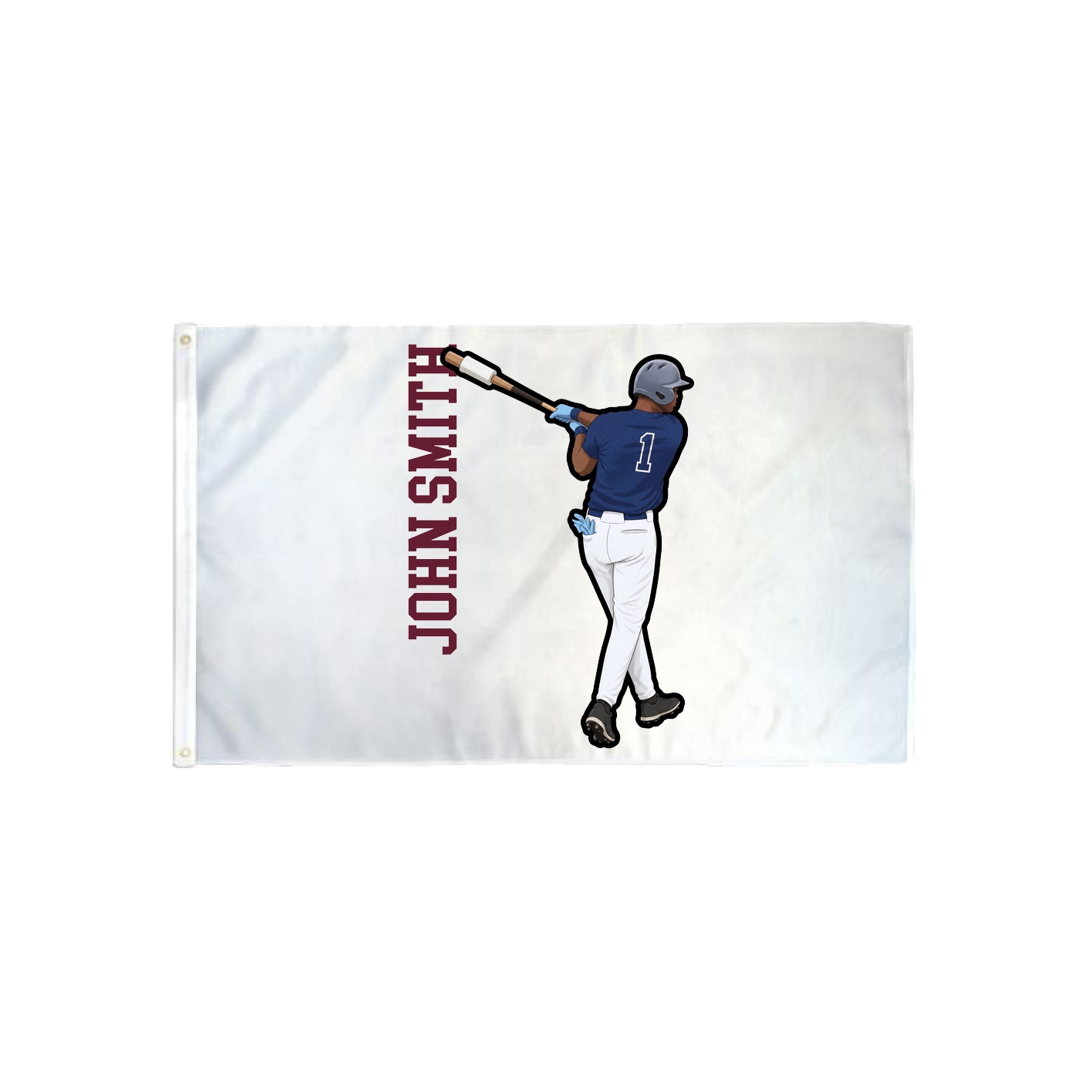 3x5 Flag — Name Vertical in Classic