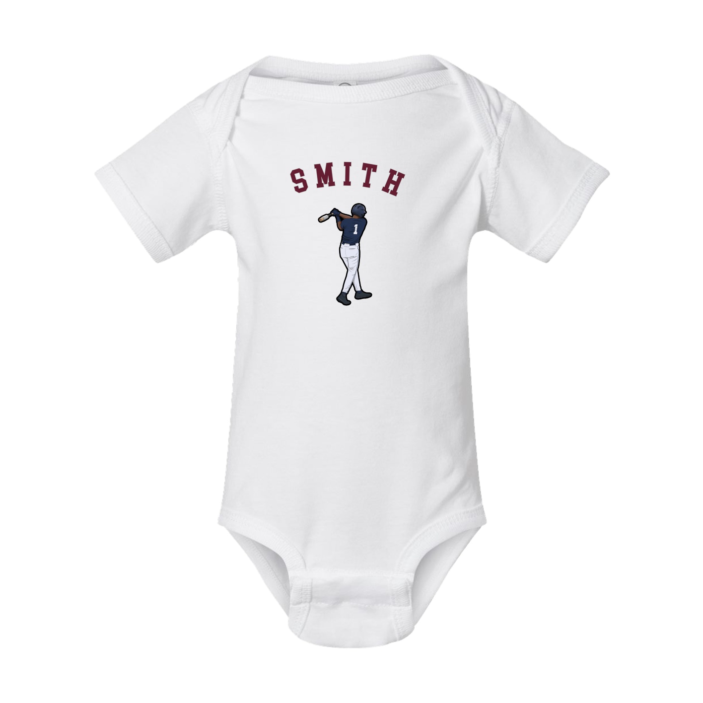 Baby Onesie — Shirsey Arch in White