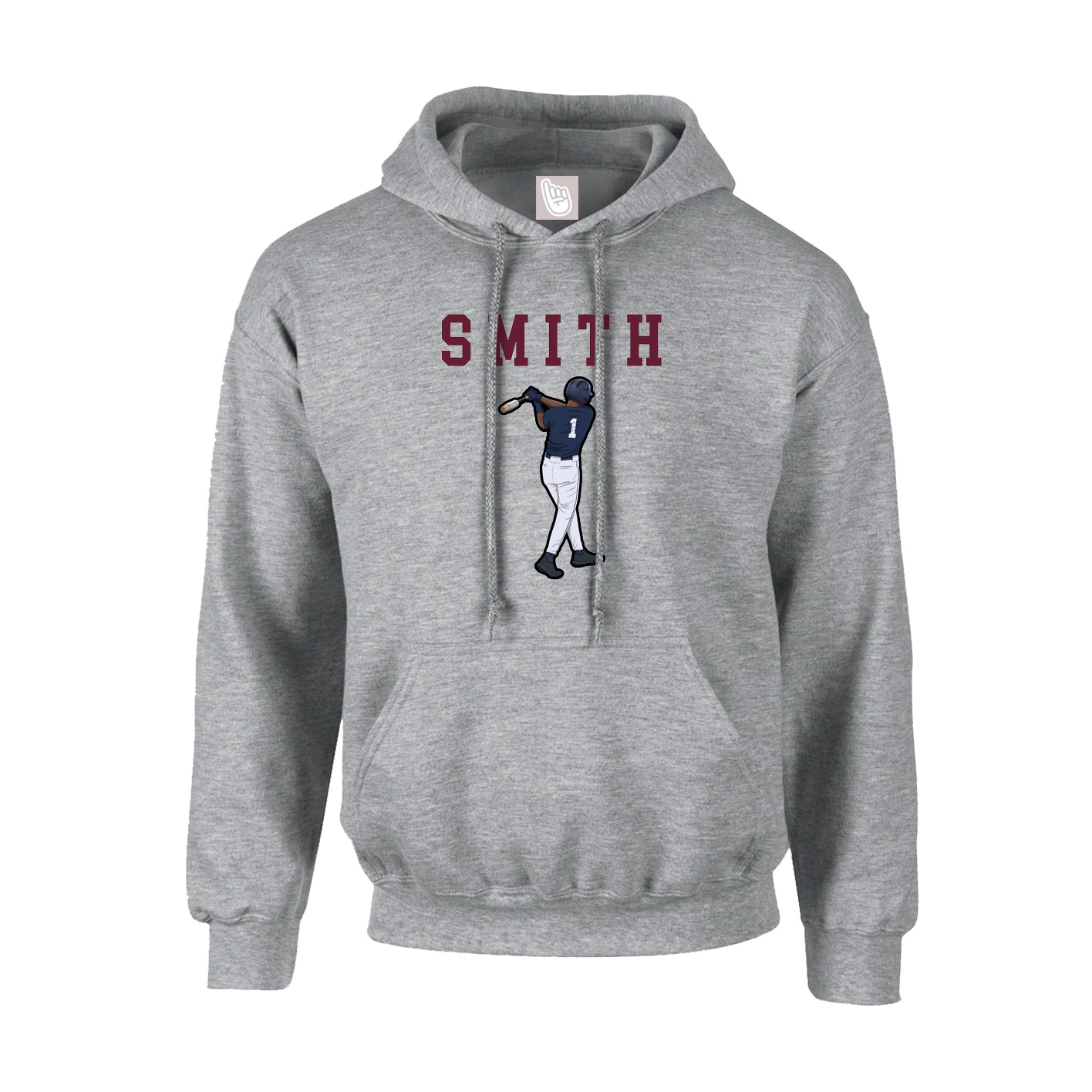 Hoodie — Shirsey in Grey