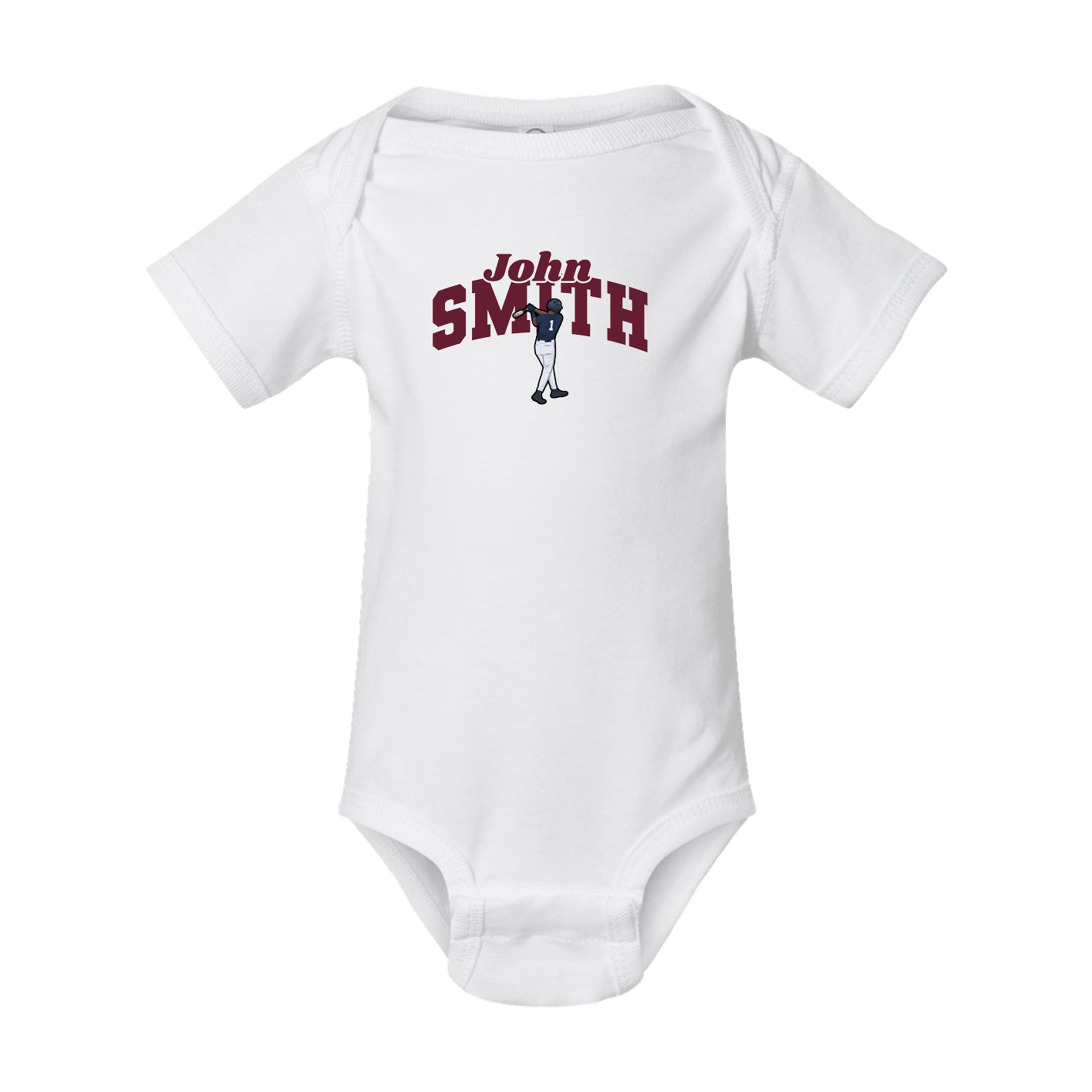 Baby Onesie — Signature Arch in White