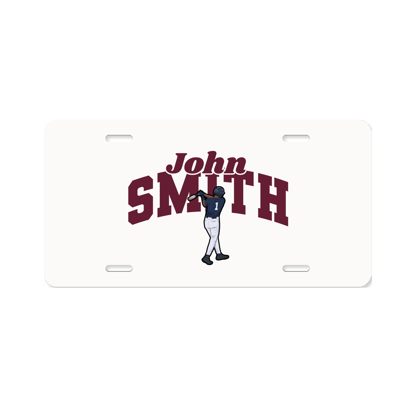 License Plate — Signature Arch in Classic