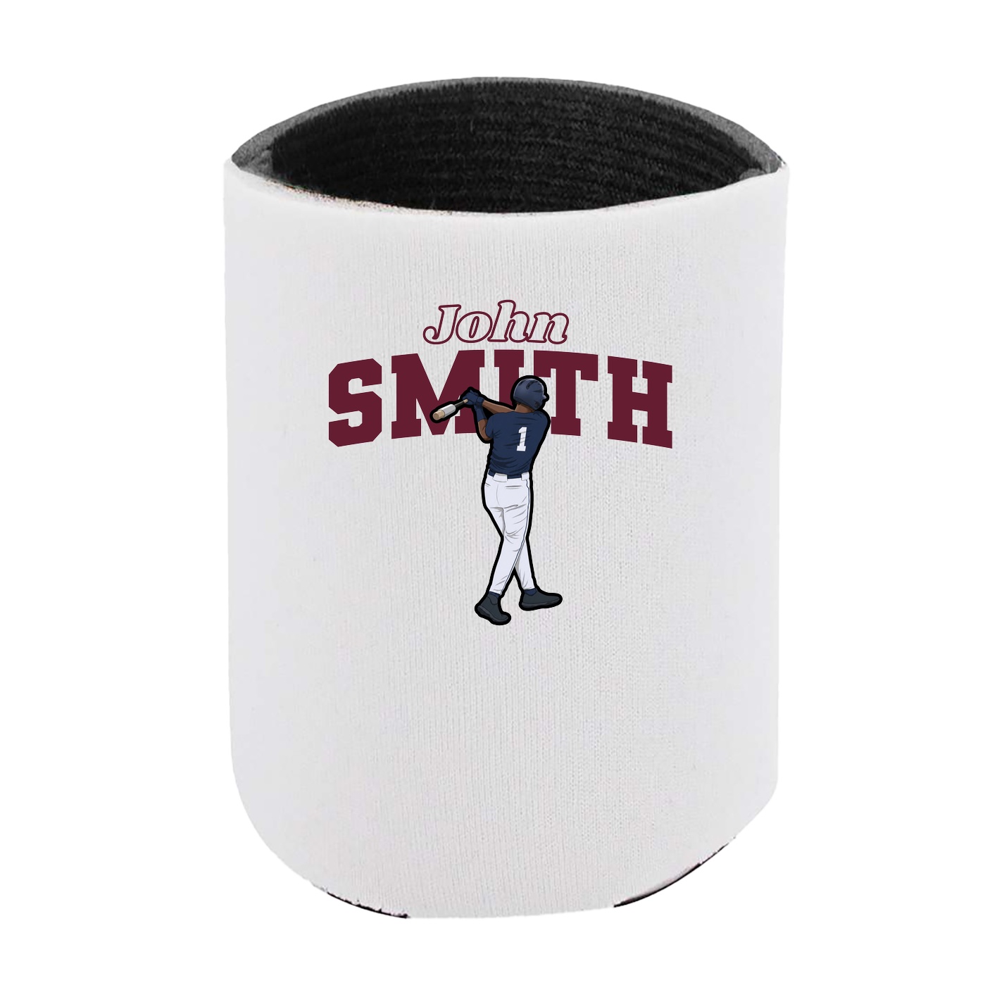 Can Holder — Name Arch in White