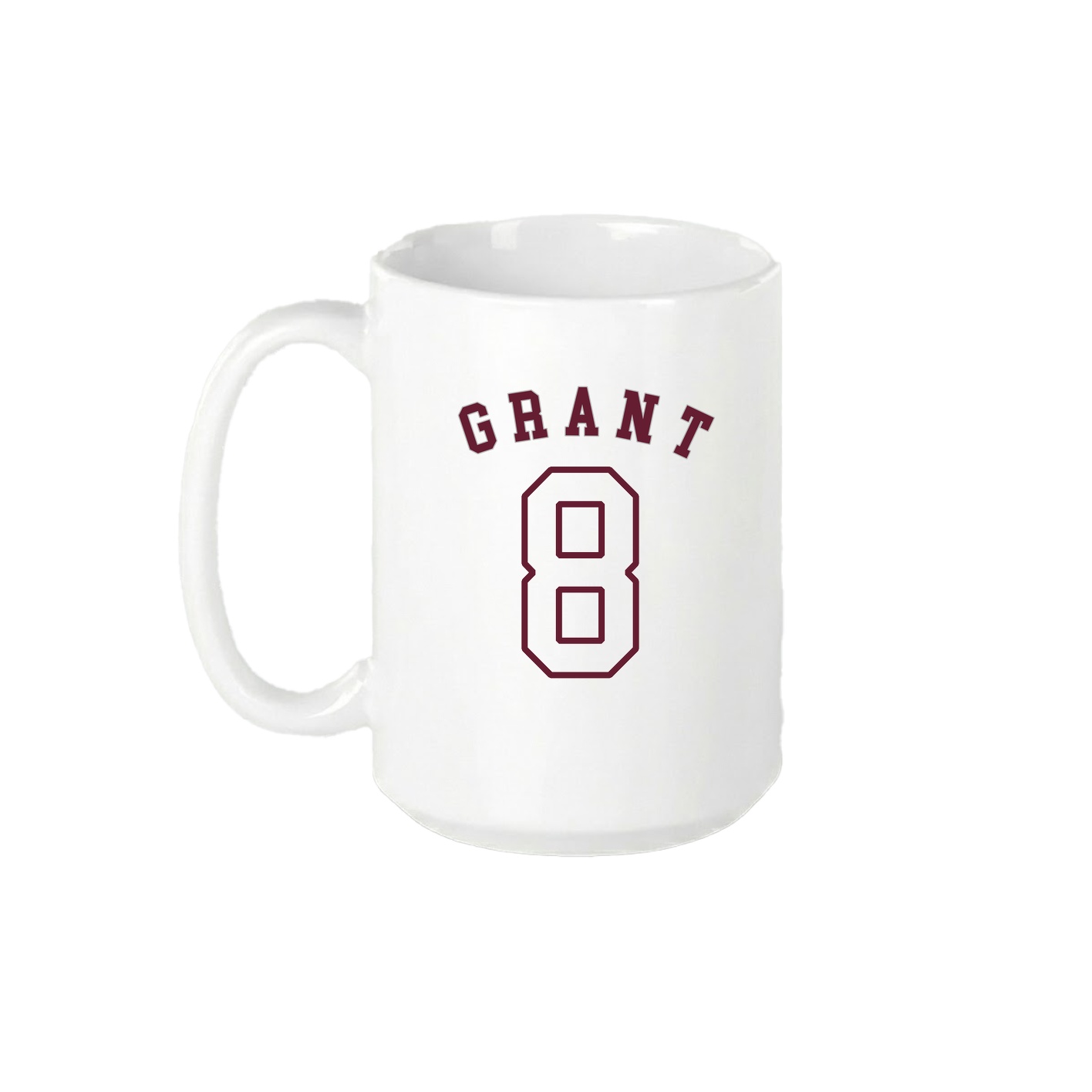 15oz Coffee Mug — Shirsey Arch in White