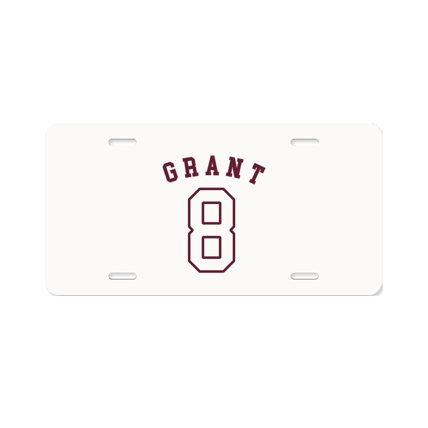 License Plate — Shirsey Arch in Classic