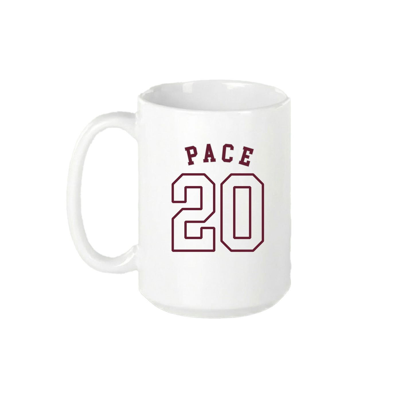 15oz Coffee Mug — Shirsey Arch in White