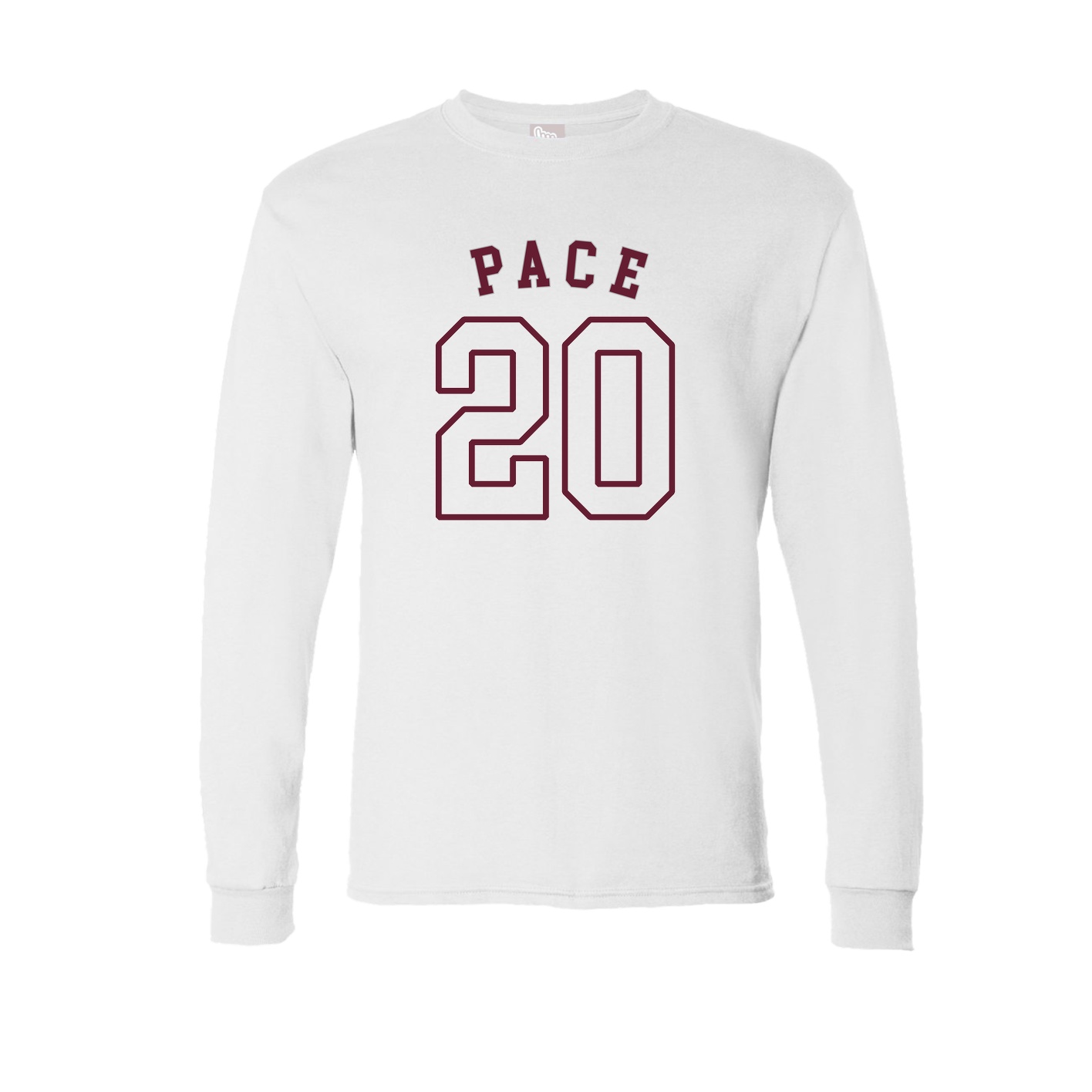 Long Sleeve Tee — Shirsey Arch in White