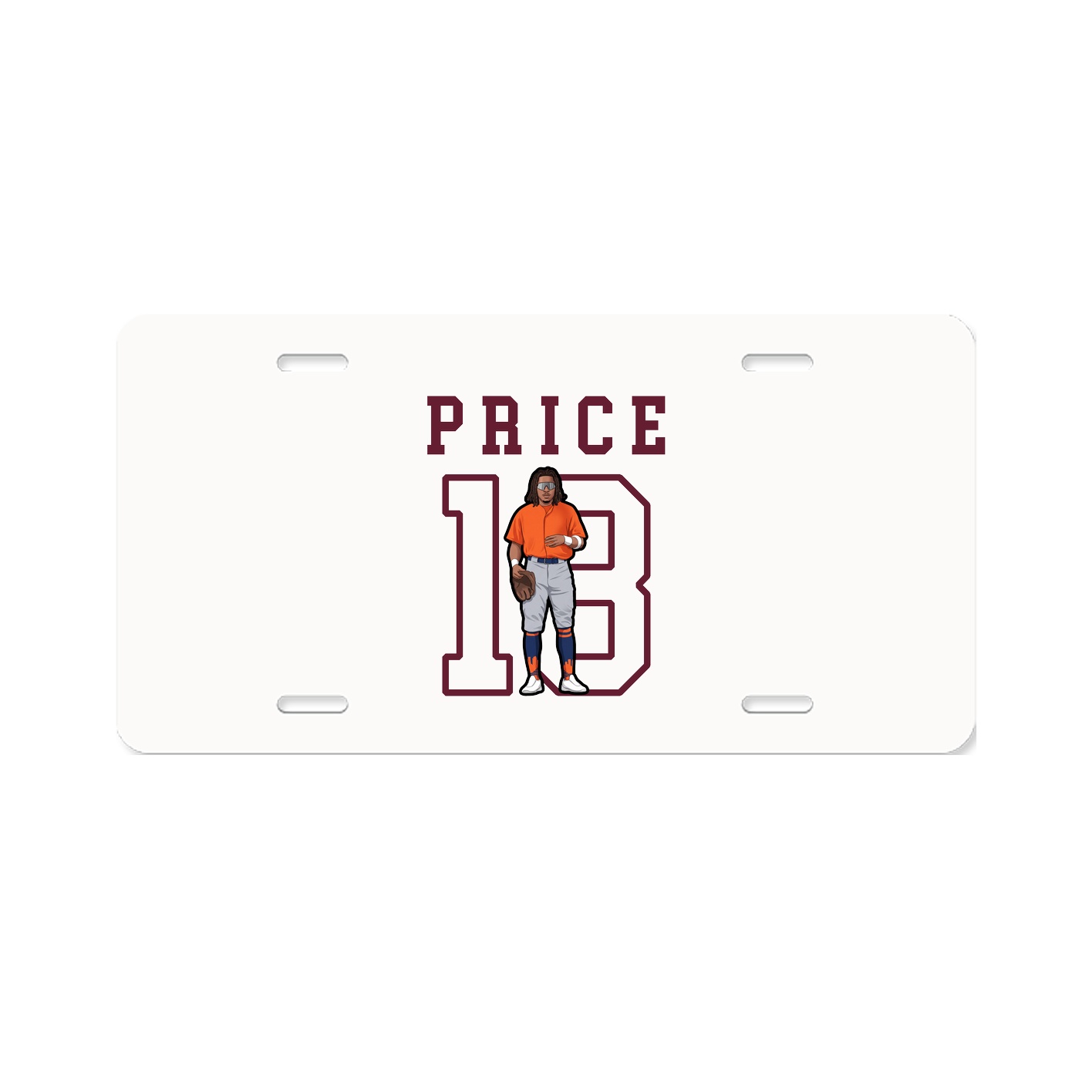 License Plate — Shirsey in Classic