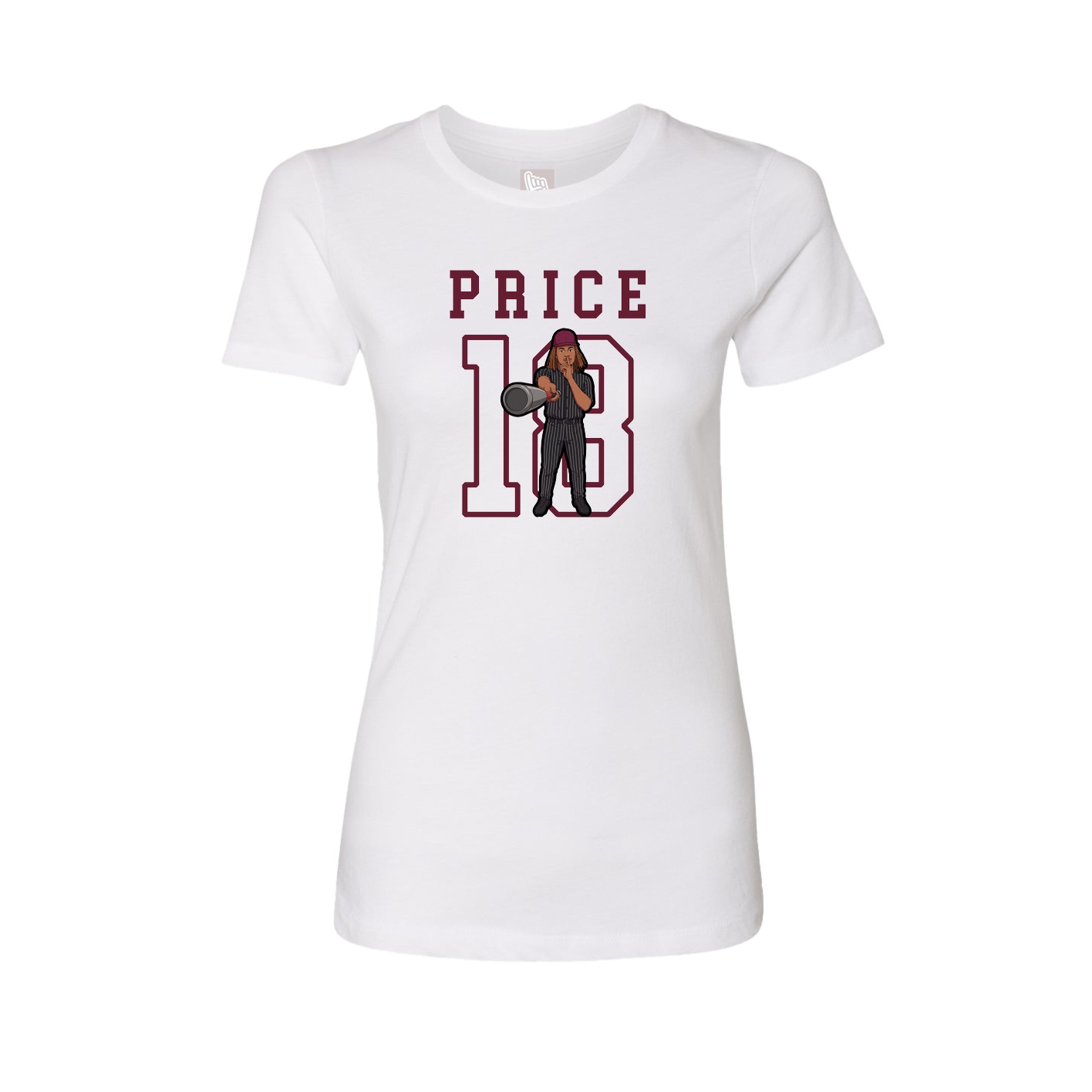 Fitted Women's Tee — Shirsey in White