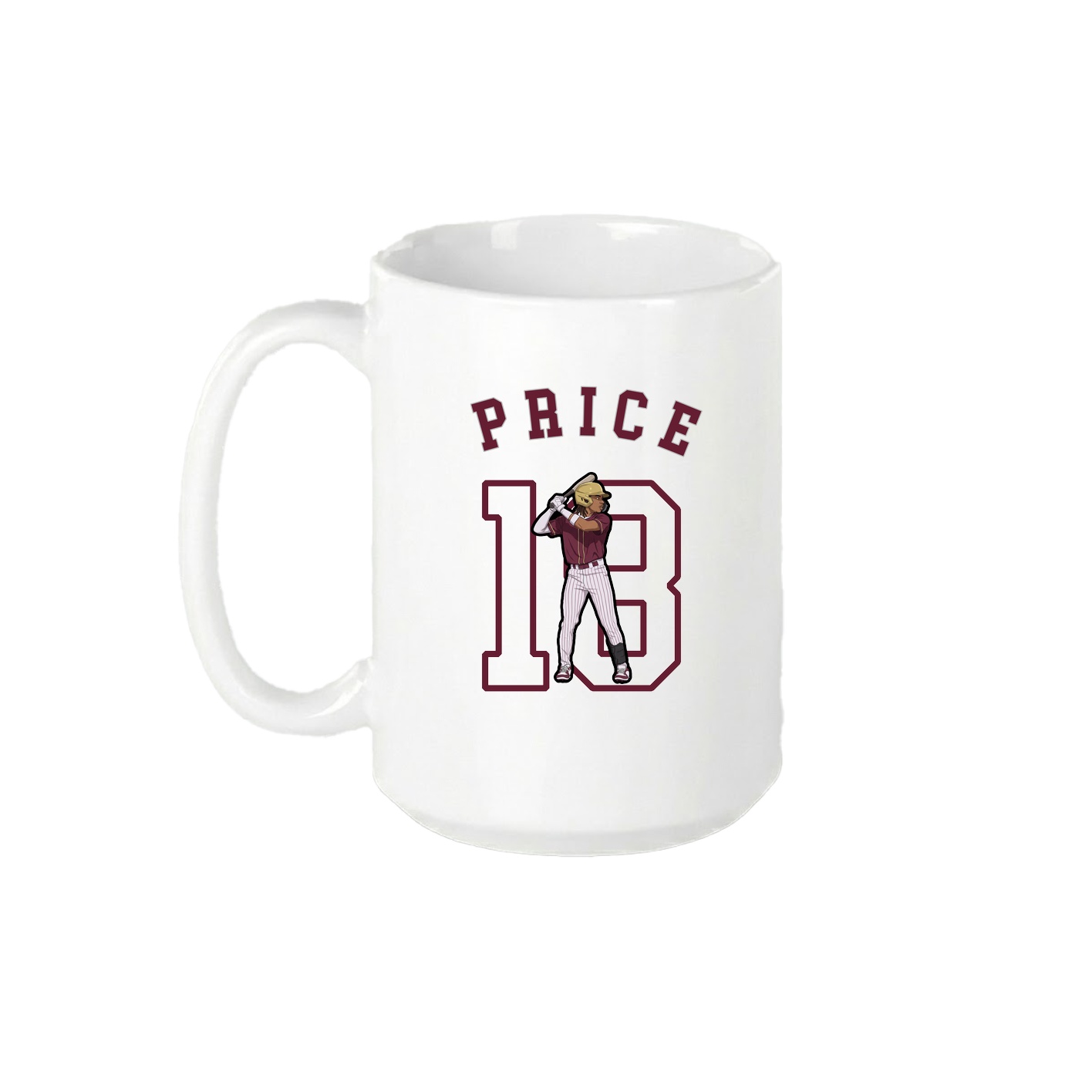 15oz Coffee Mug — Shirsey Arch in White