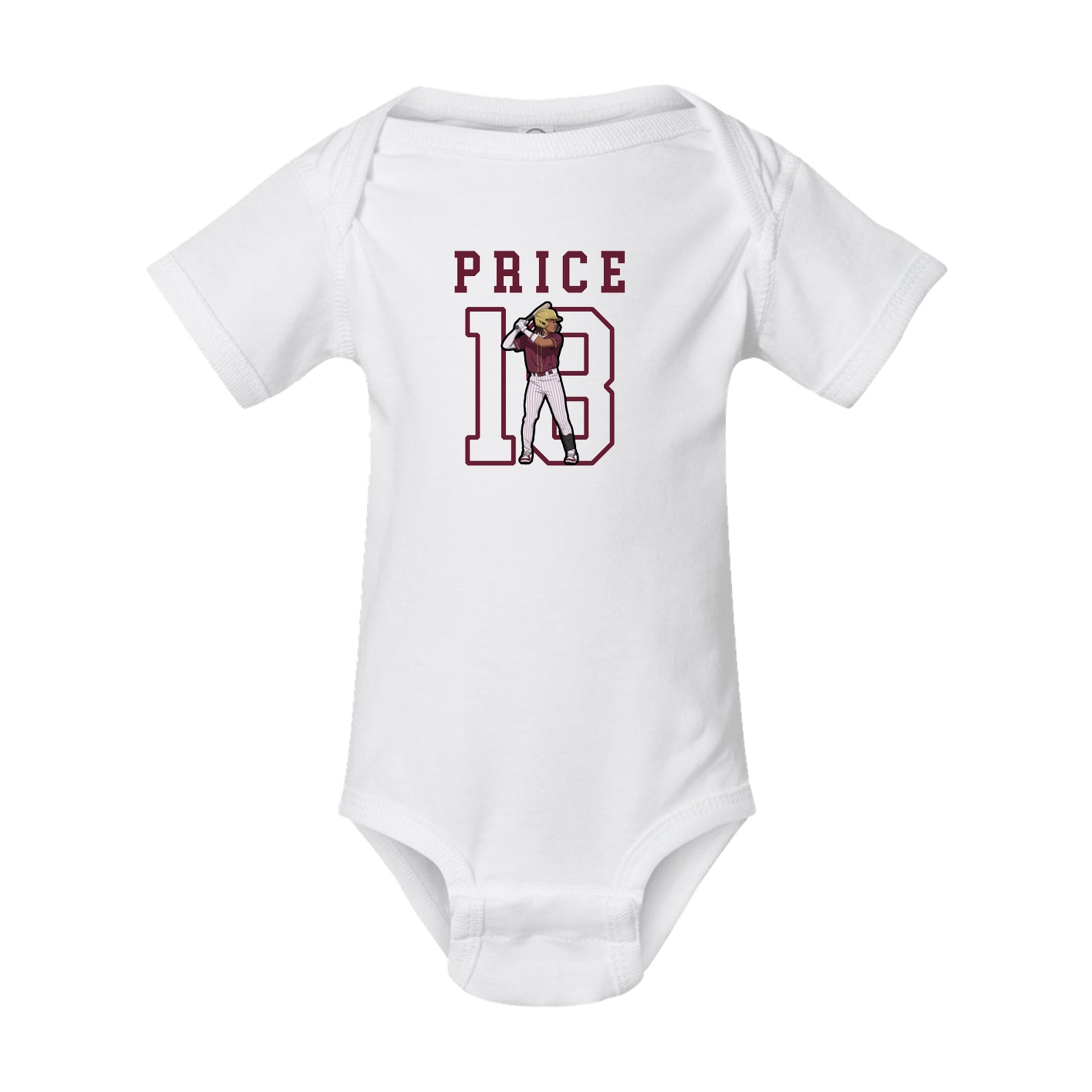 Baby Onesie — Shirsey in White