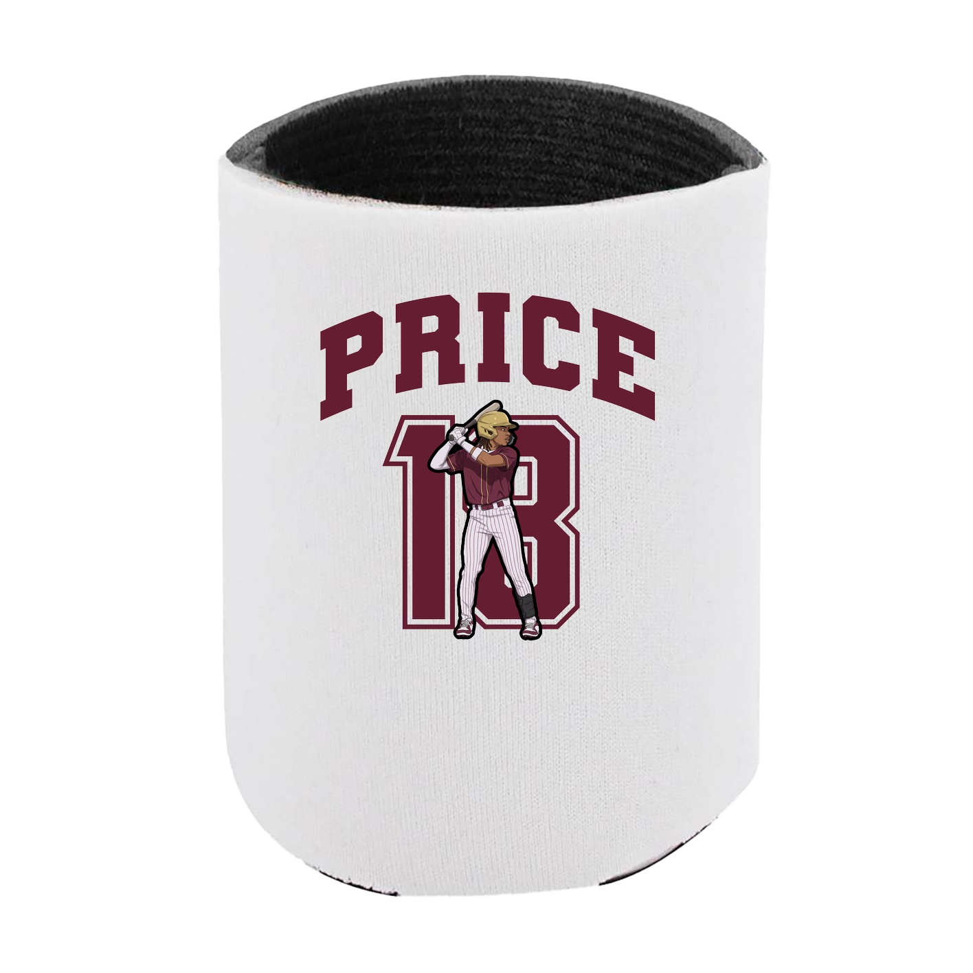 Can Holder — Number in White