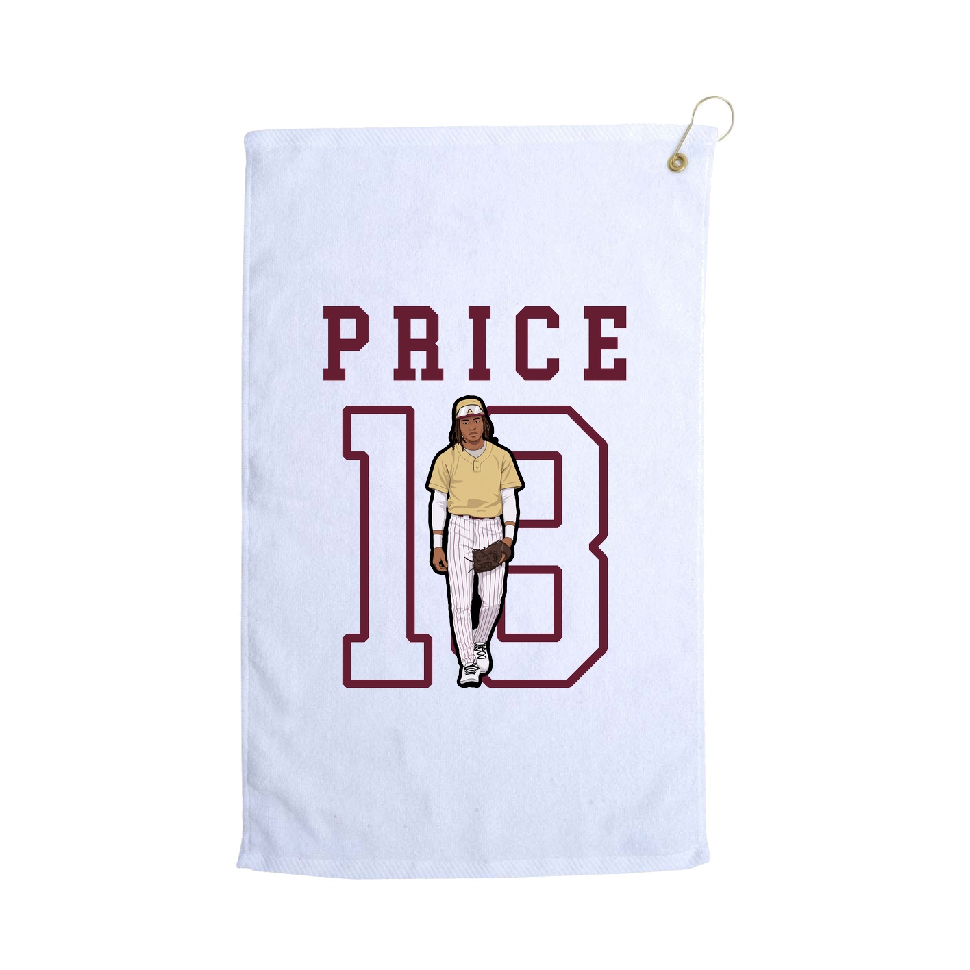 Golf Towel — Shirsey in White