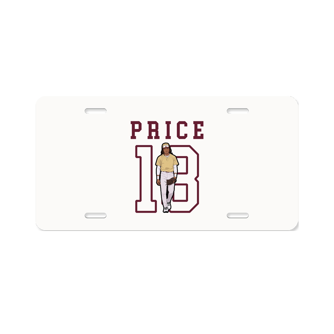 License Plate — Shirsey in Classic