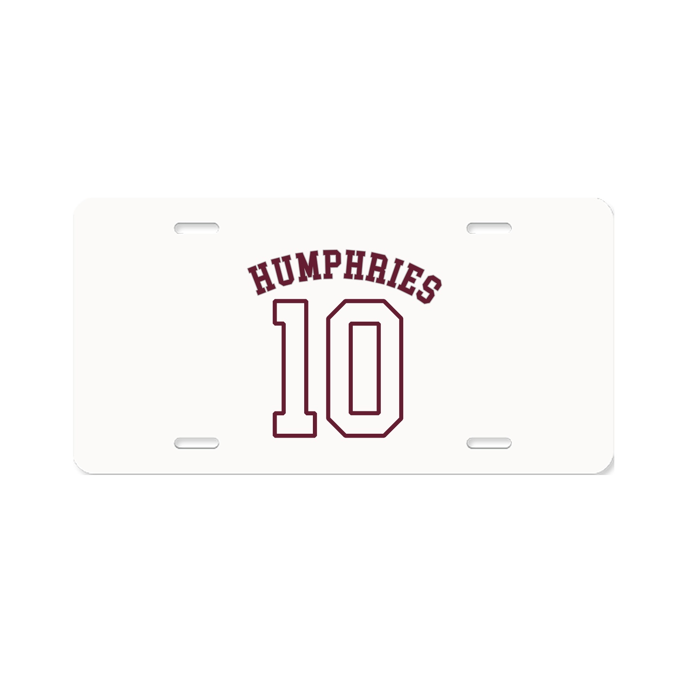 License Plate — Shirsey Arch in Classic