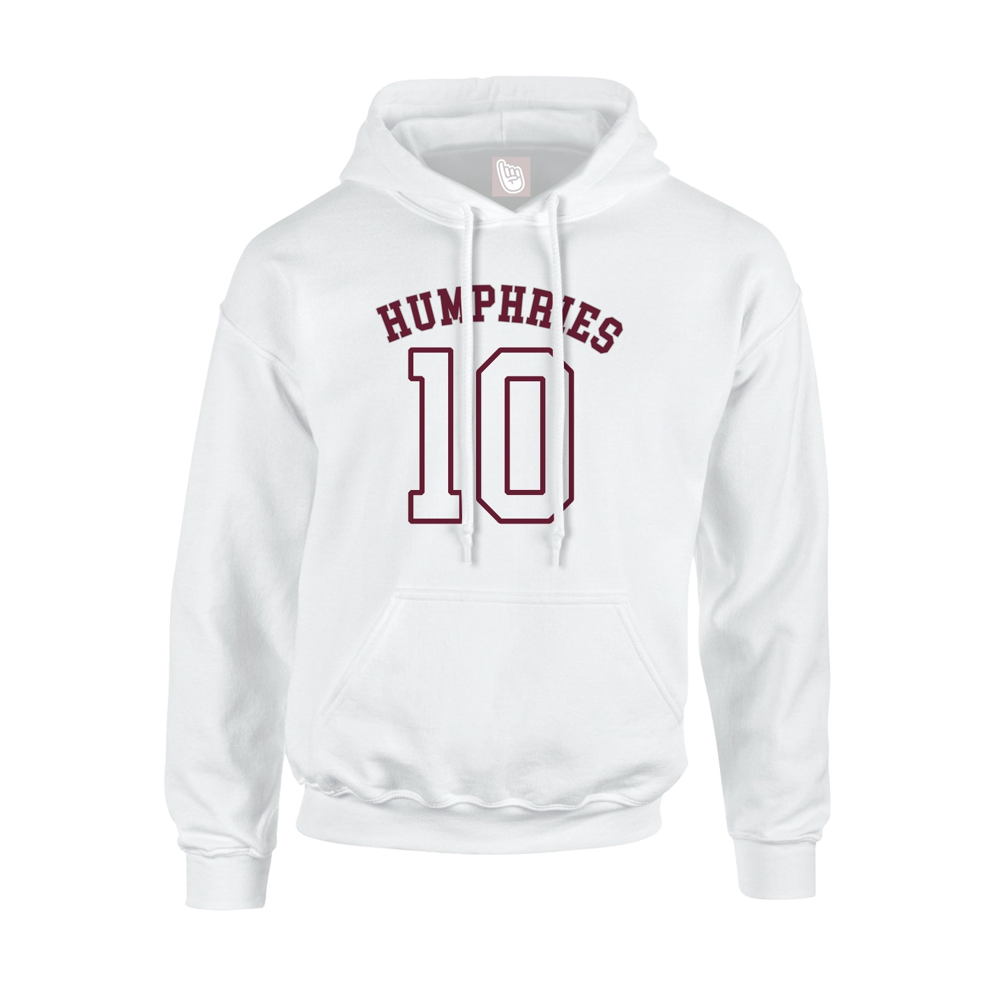 Hoodie — Shirsey Arch in White