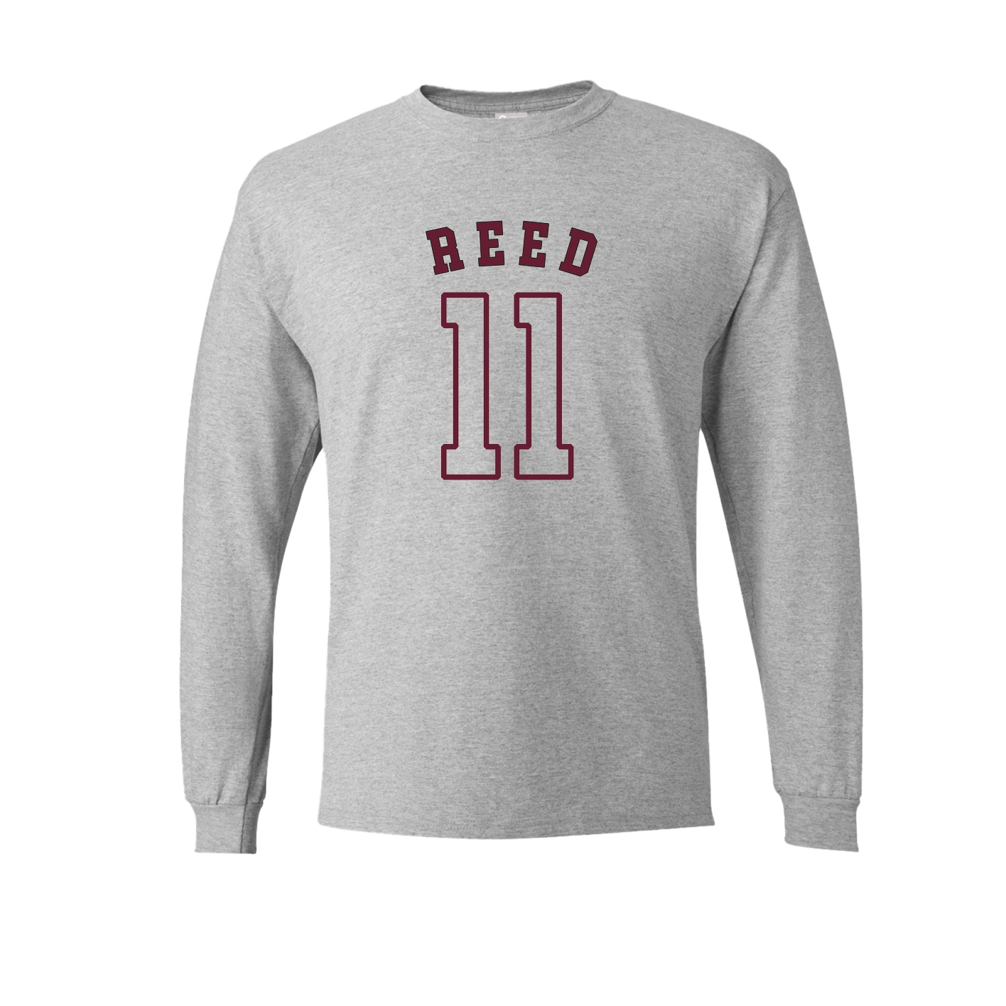Long Sleeve Tee — Shirsey Arch in Grey