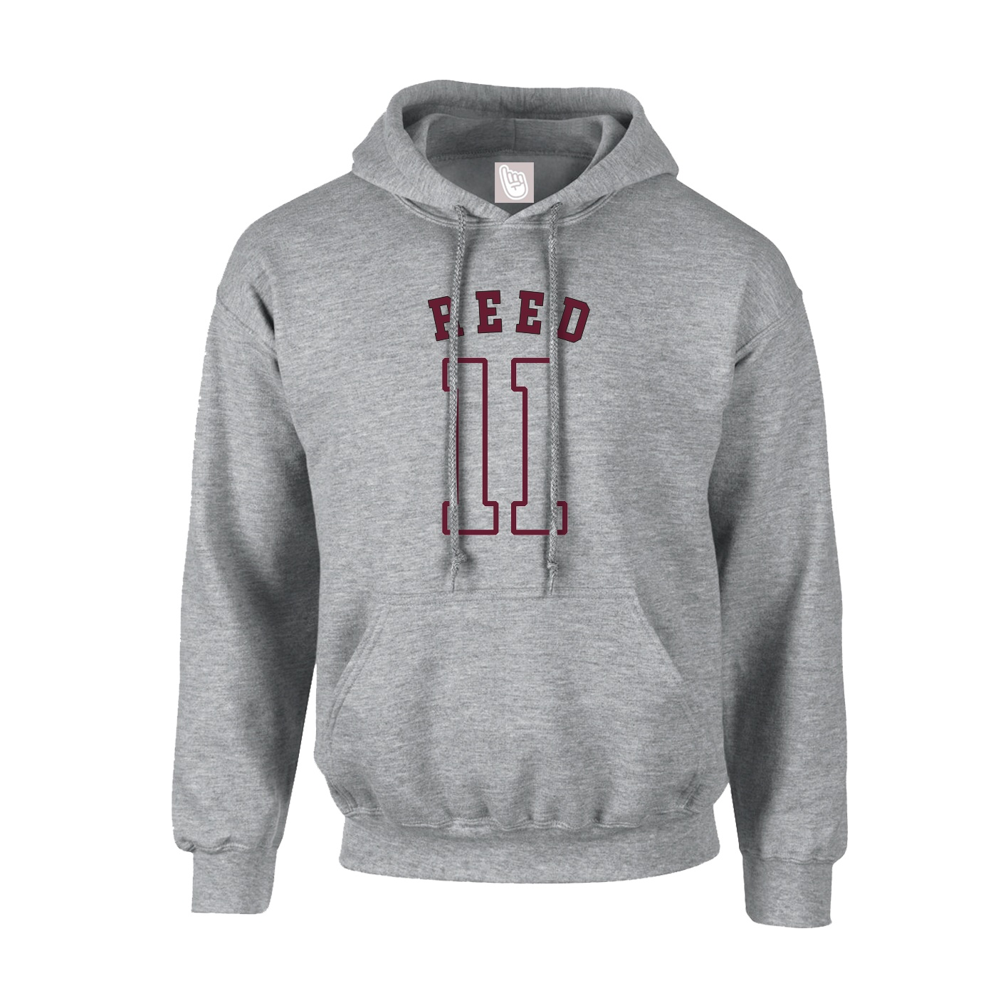 Youth Hoodie — Shirsey Arch in Grey