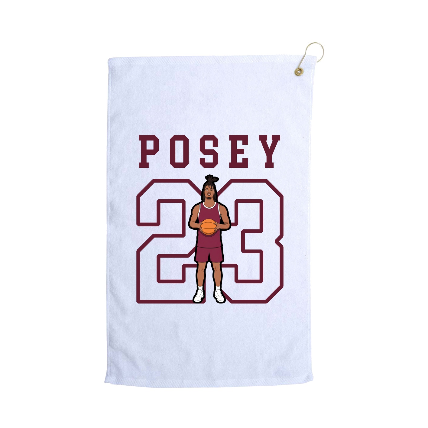 Golf Towel — Shirsey in White