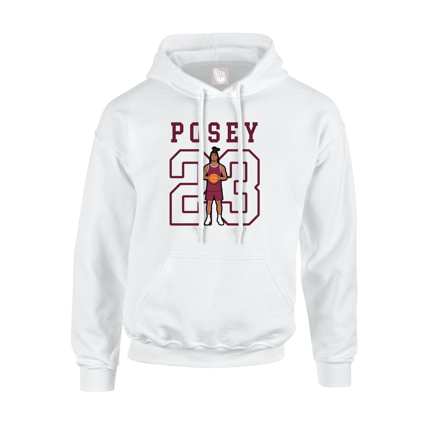 Youth Hoodie — Shirsey in White