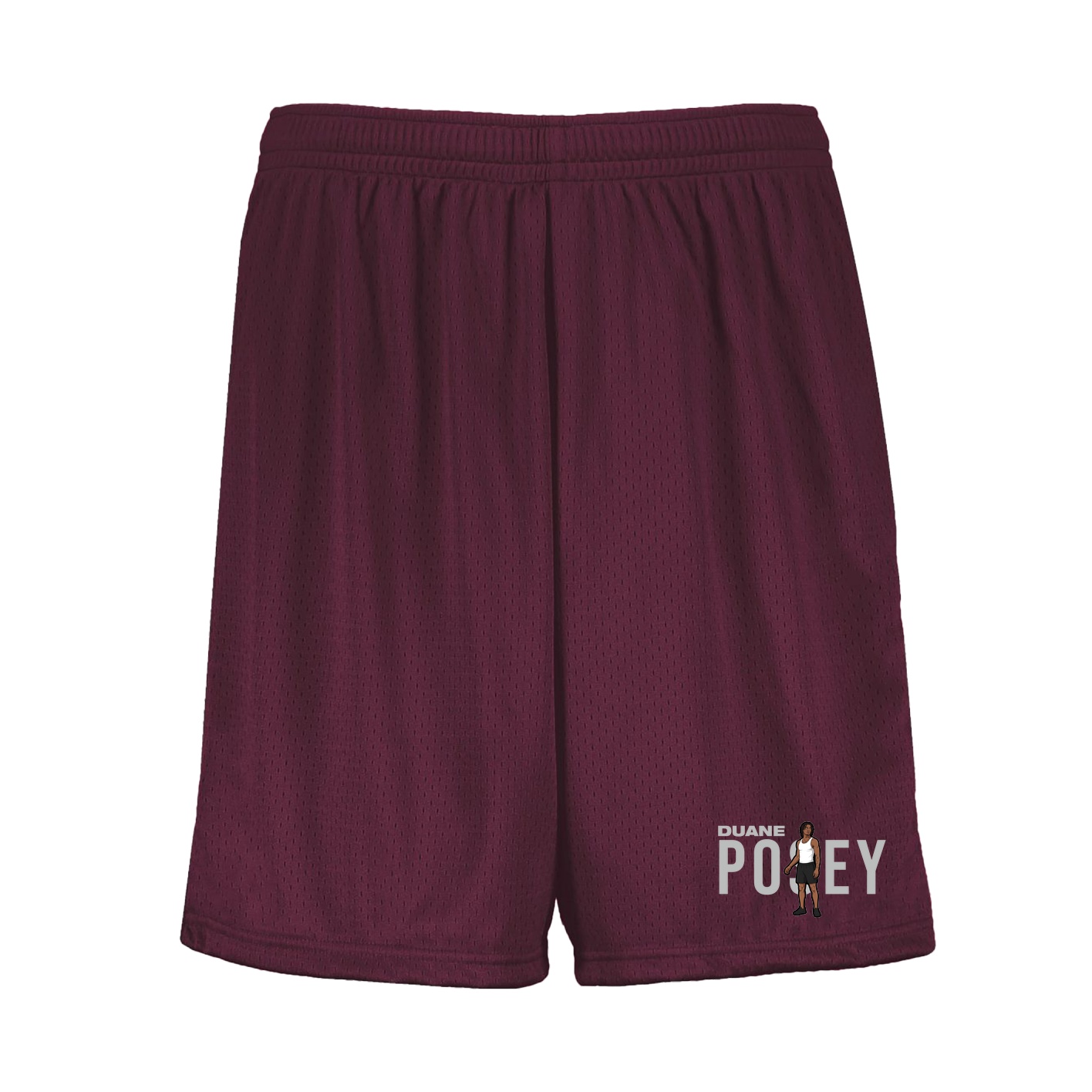 Shorts — Player Name in Maroon