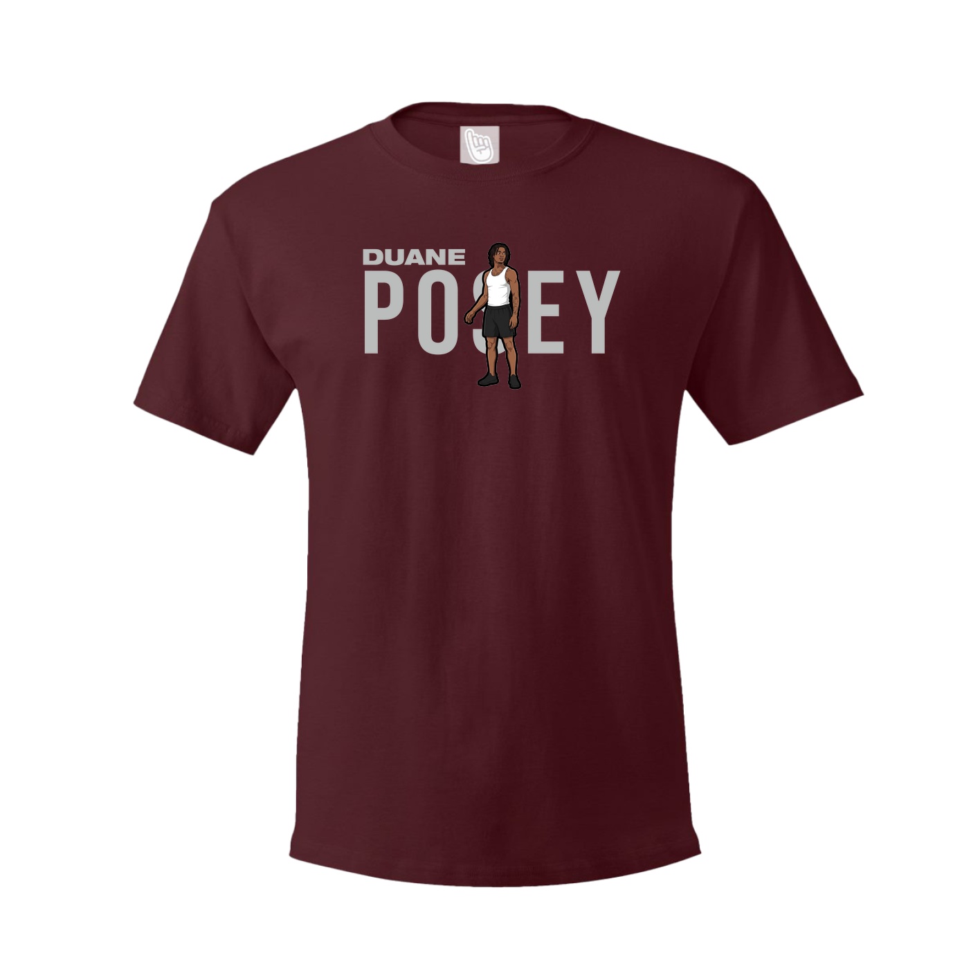 Tee — Player Name in Maroon