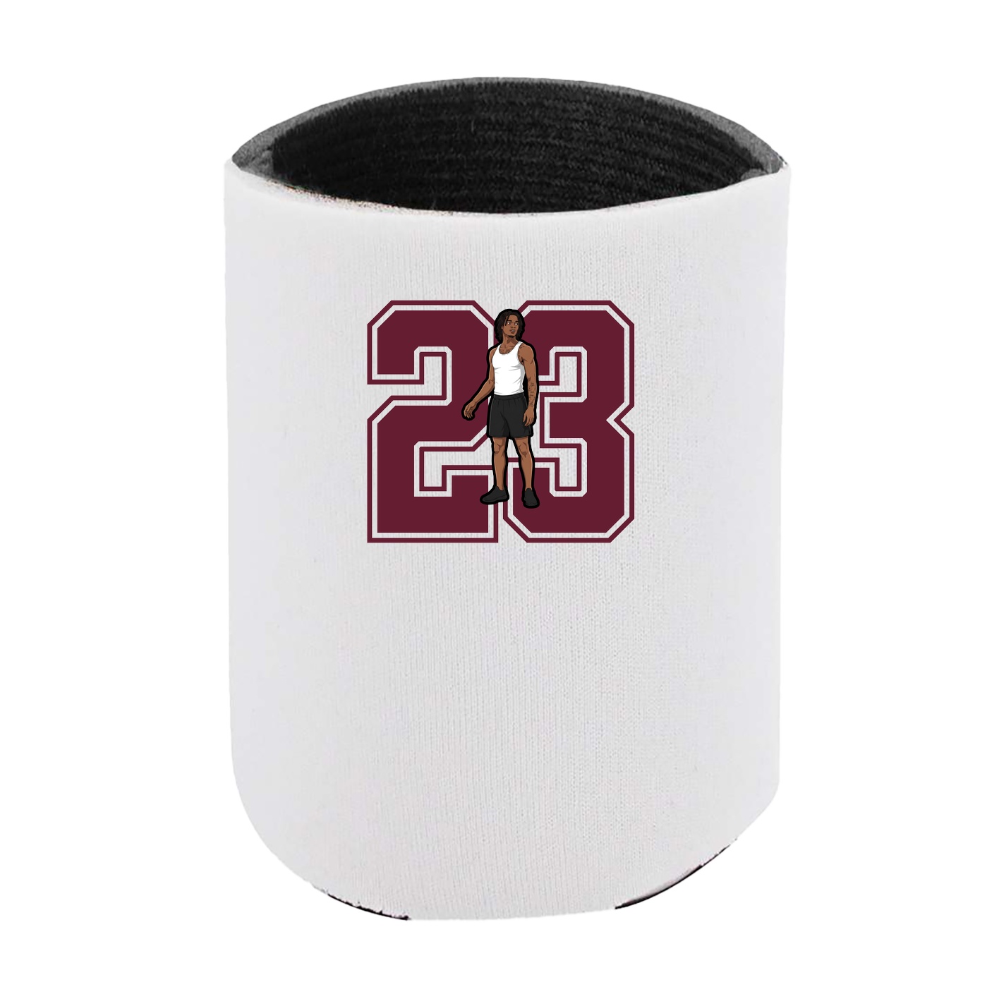 Can Holder — Number in White