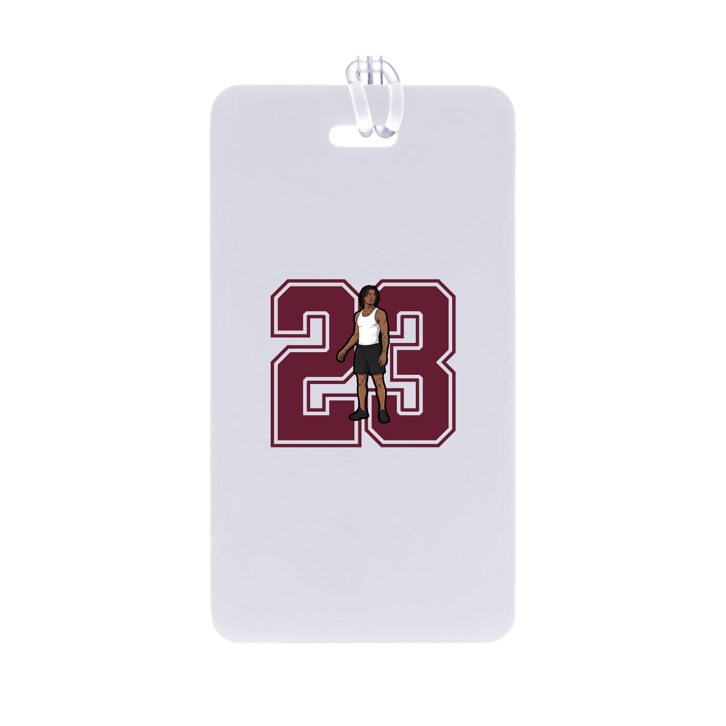 Bag Tag — Number in Classic