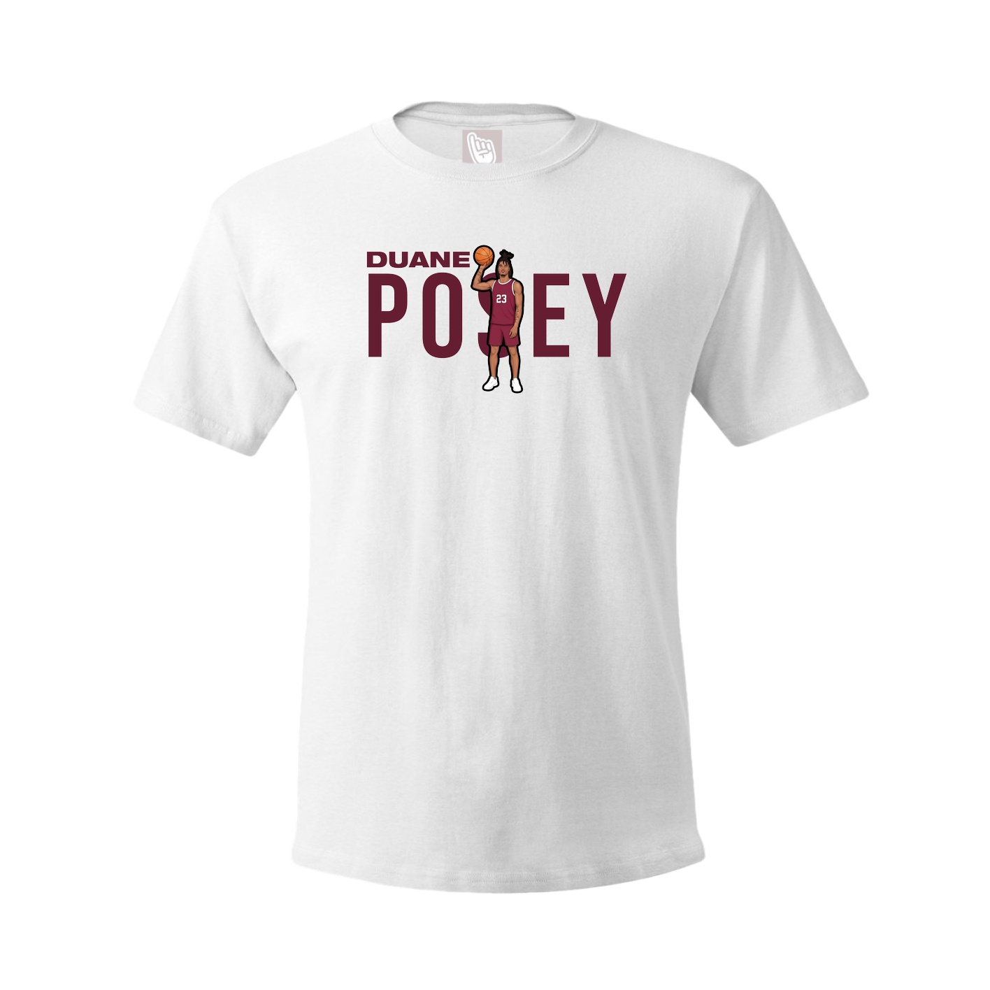 Youth Tee — Player Name in White