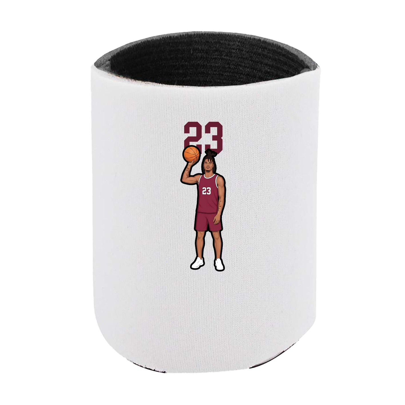 Can Holder — Number Top in White