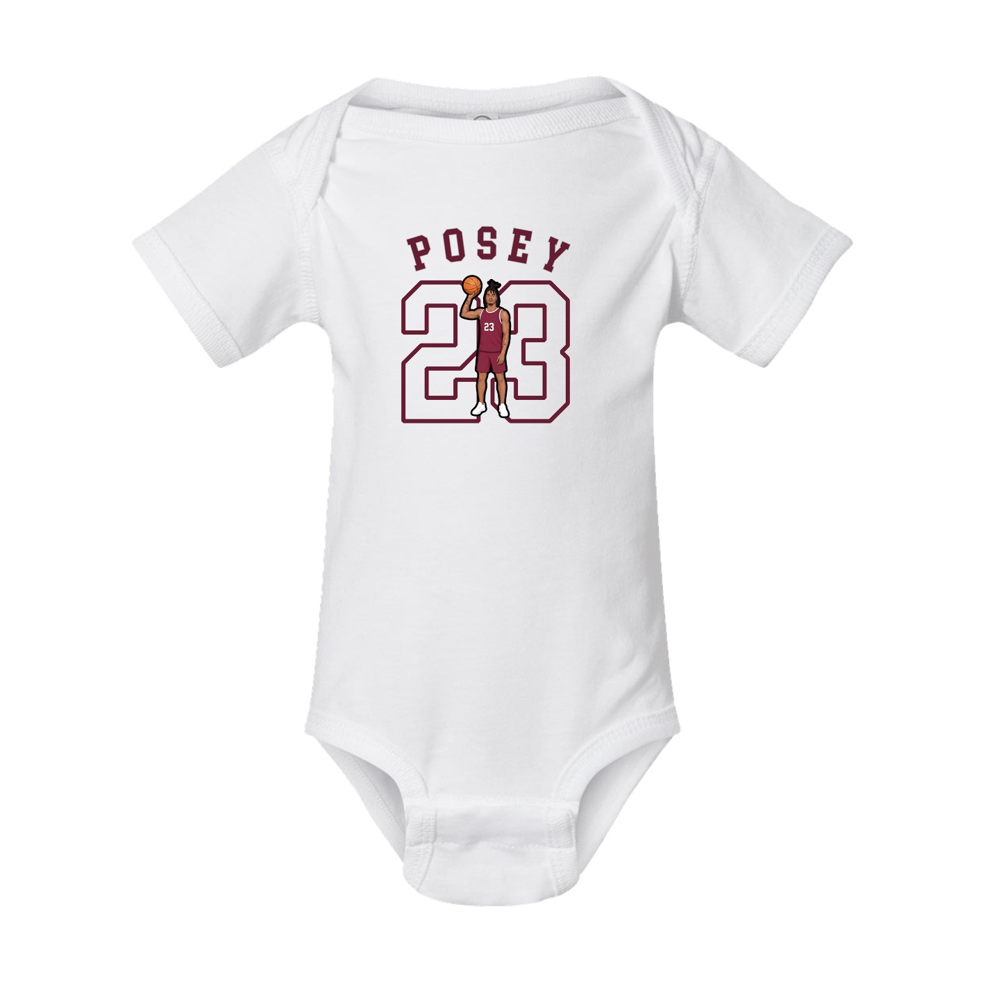 Baby Onesie — Shirsey Arch in White