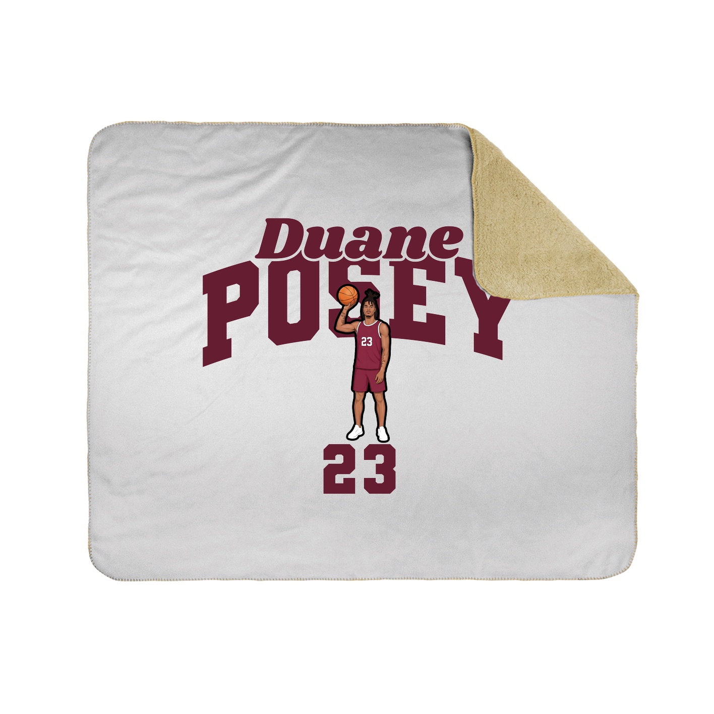 Throw Blanket — Signature Arch in White