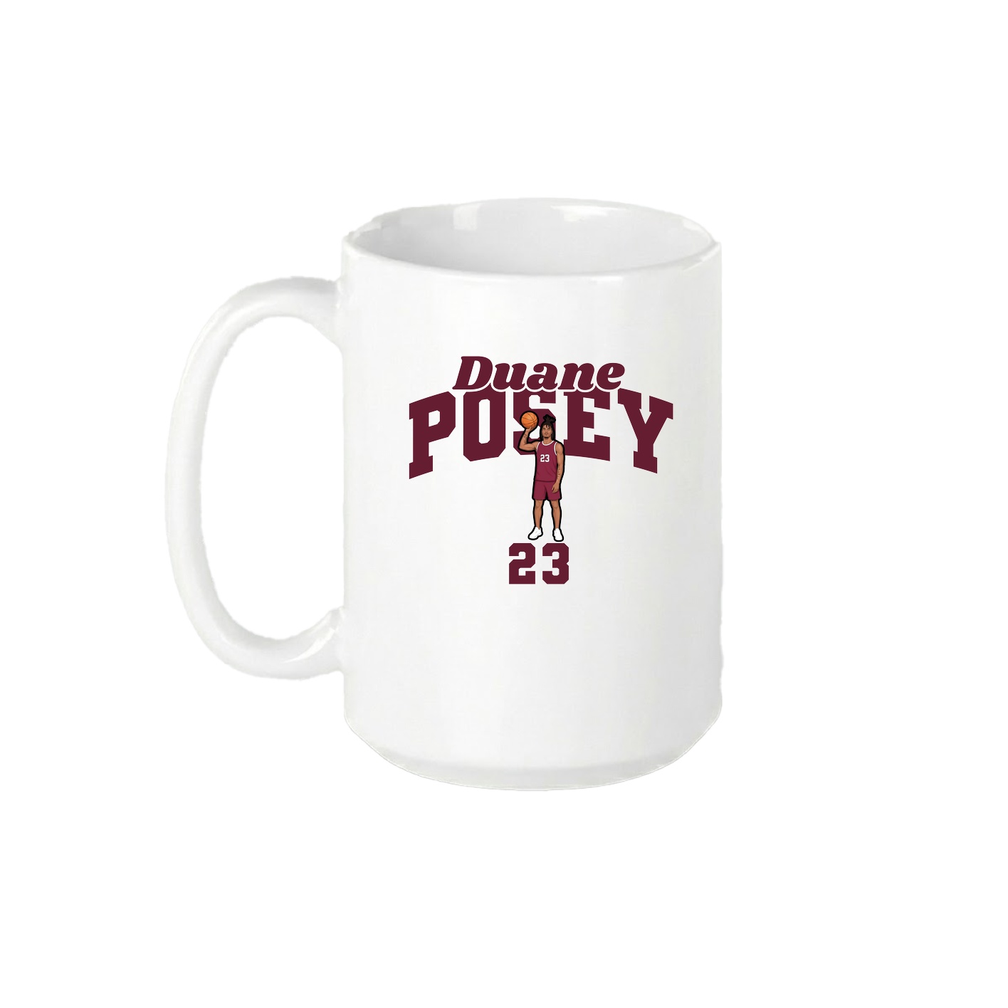 15oz Coffee Mug — Signature Arch in White