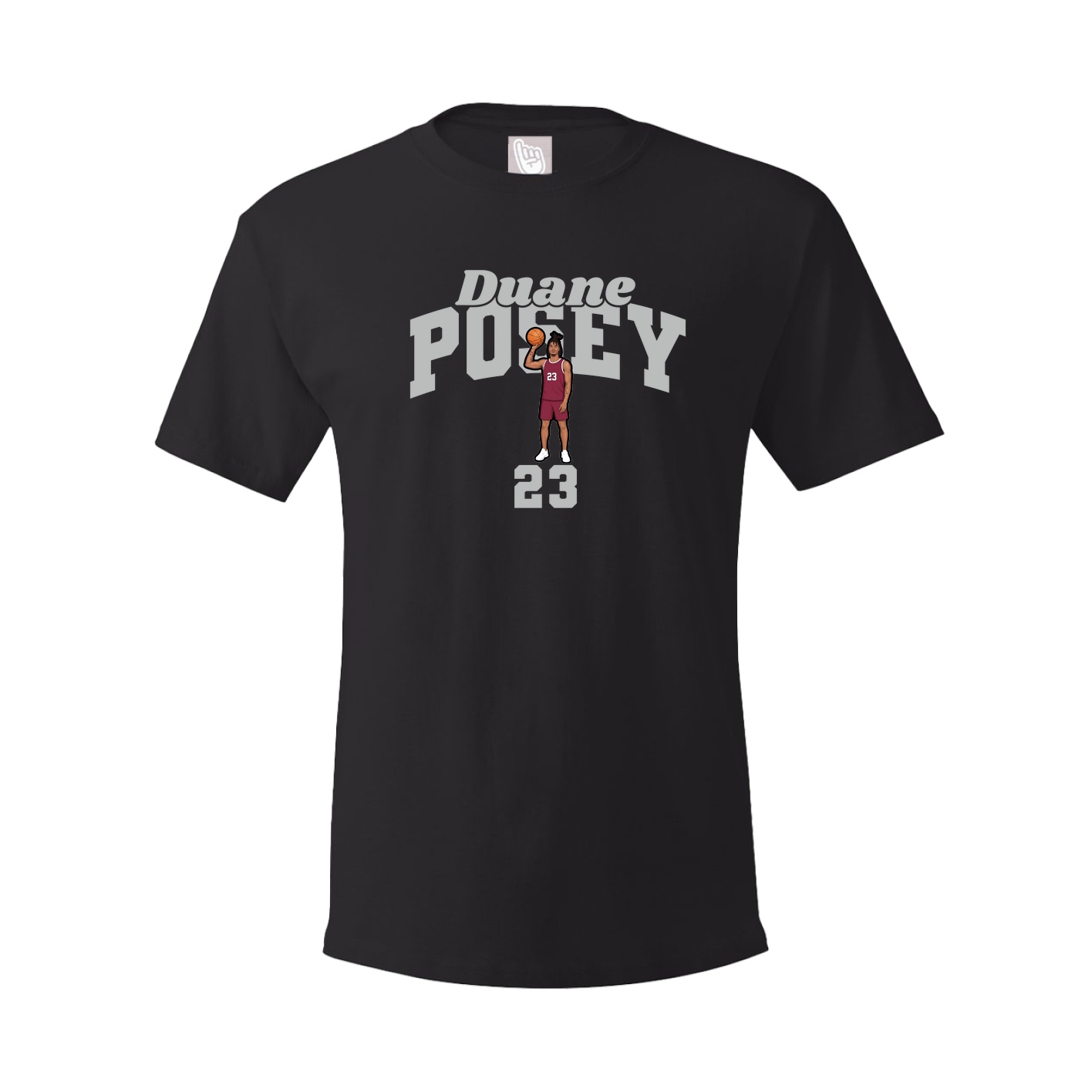 Youth Tee — Signature Arch in Black