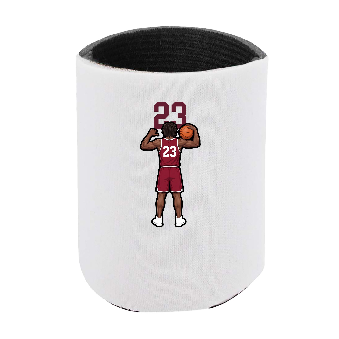 Can Holder — Number Top in White